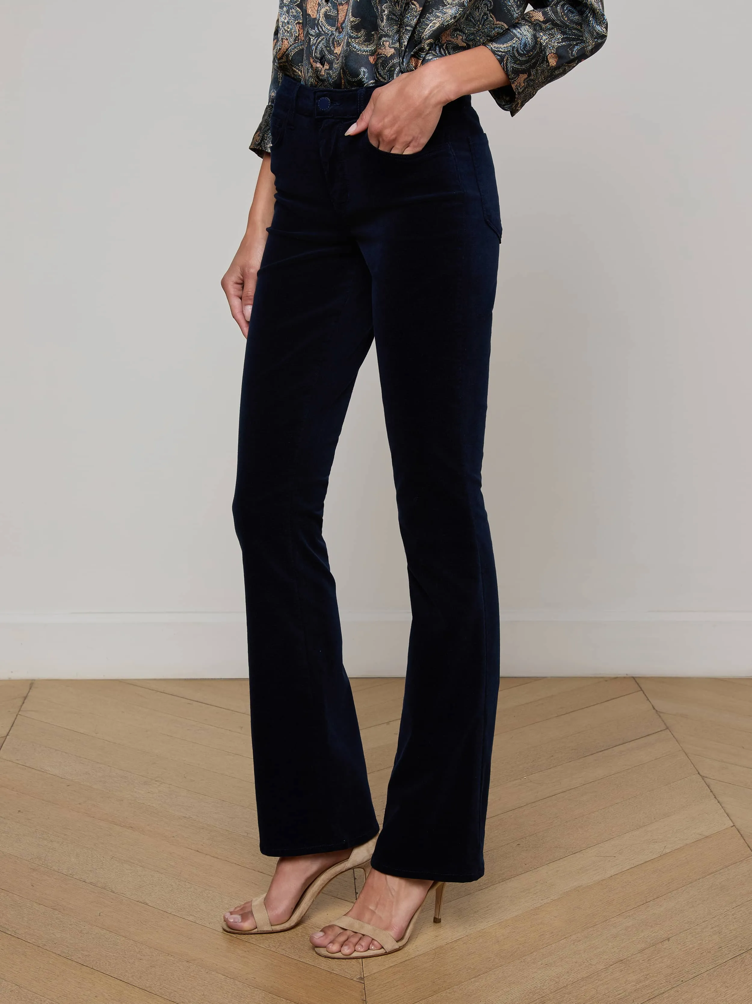 Stevie Velvet Jean sold by L'AGENCE product image thumbnail 3