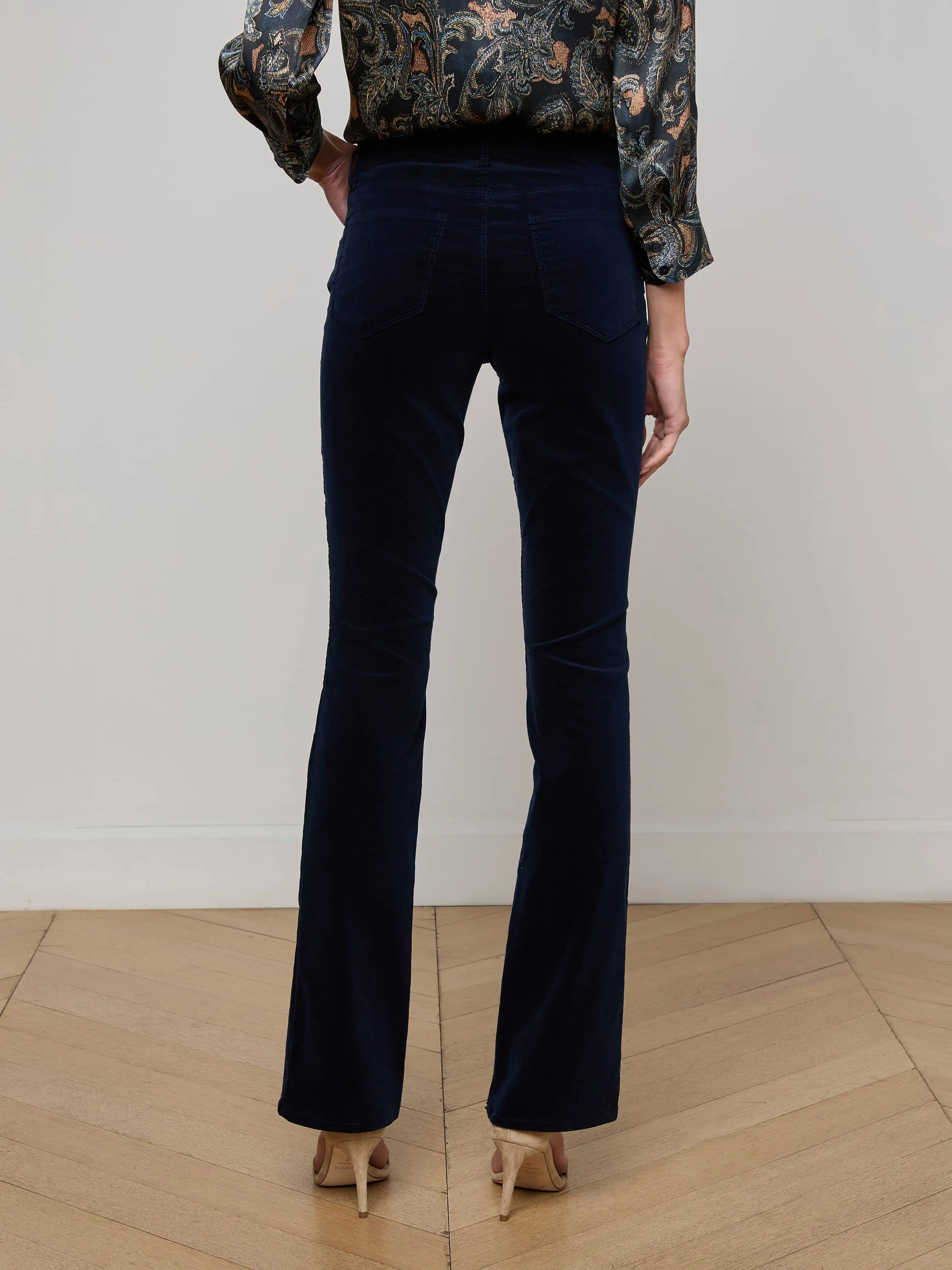 Stevie Velvet Jean sold by L'AGENCE product image thumbnail 4