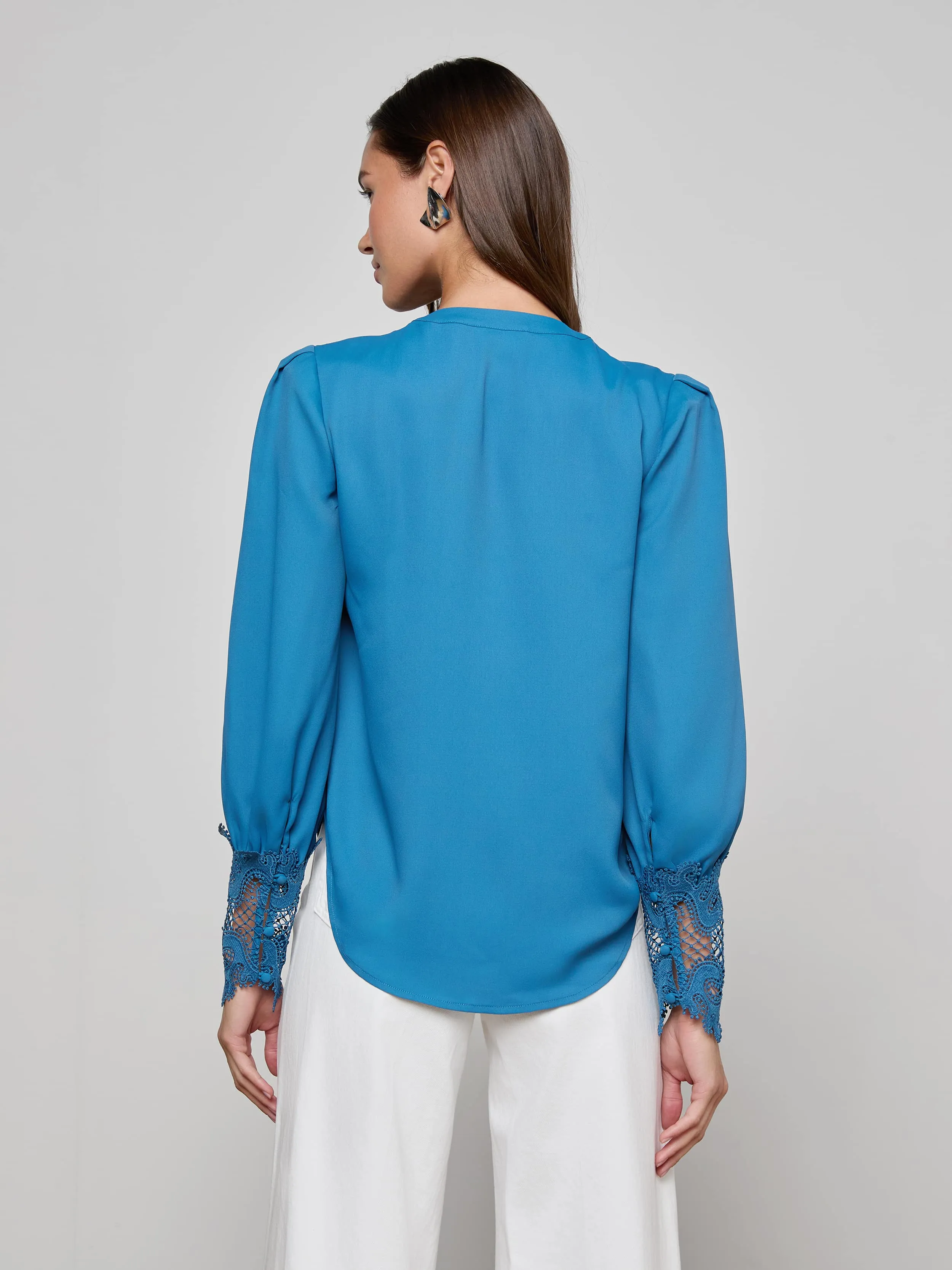 Ava Blouse sold by L'AGENCE product image thumbnail 5