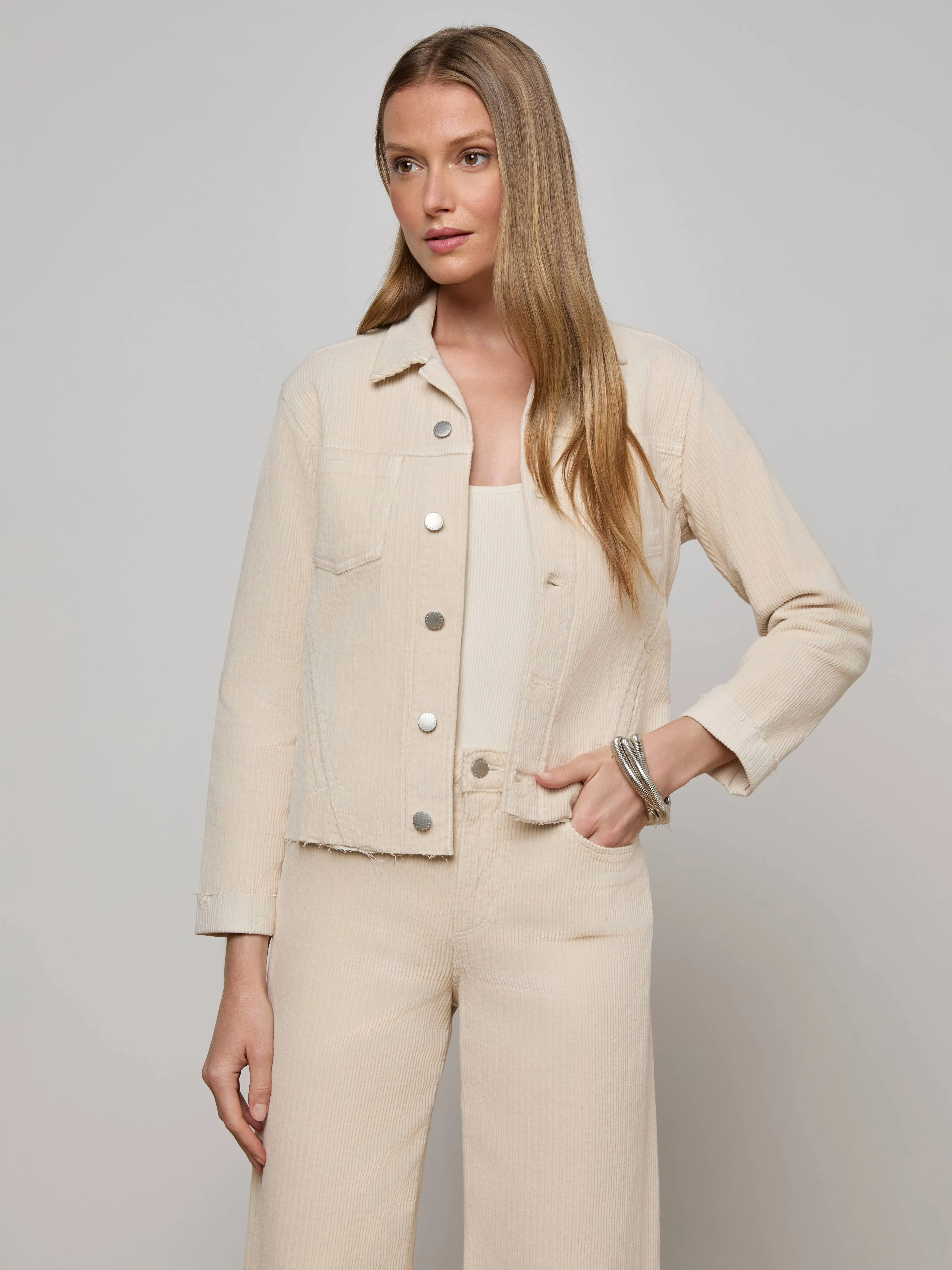 Janelle Corduroy Jacket sold by L'AGENCE