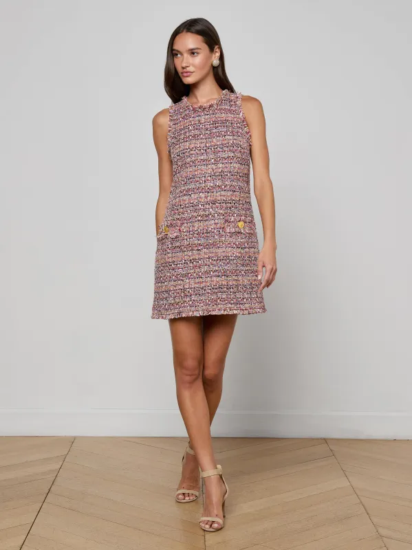 Florian Tweed Shift Dress sold by L'AGENCE