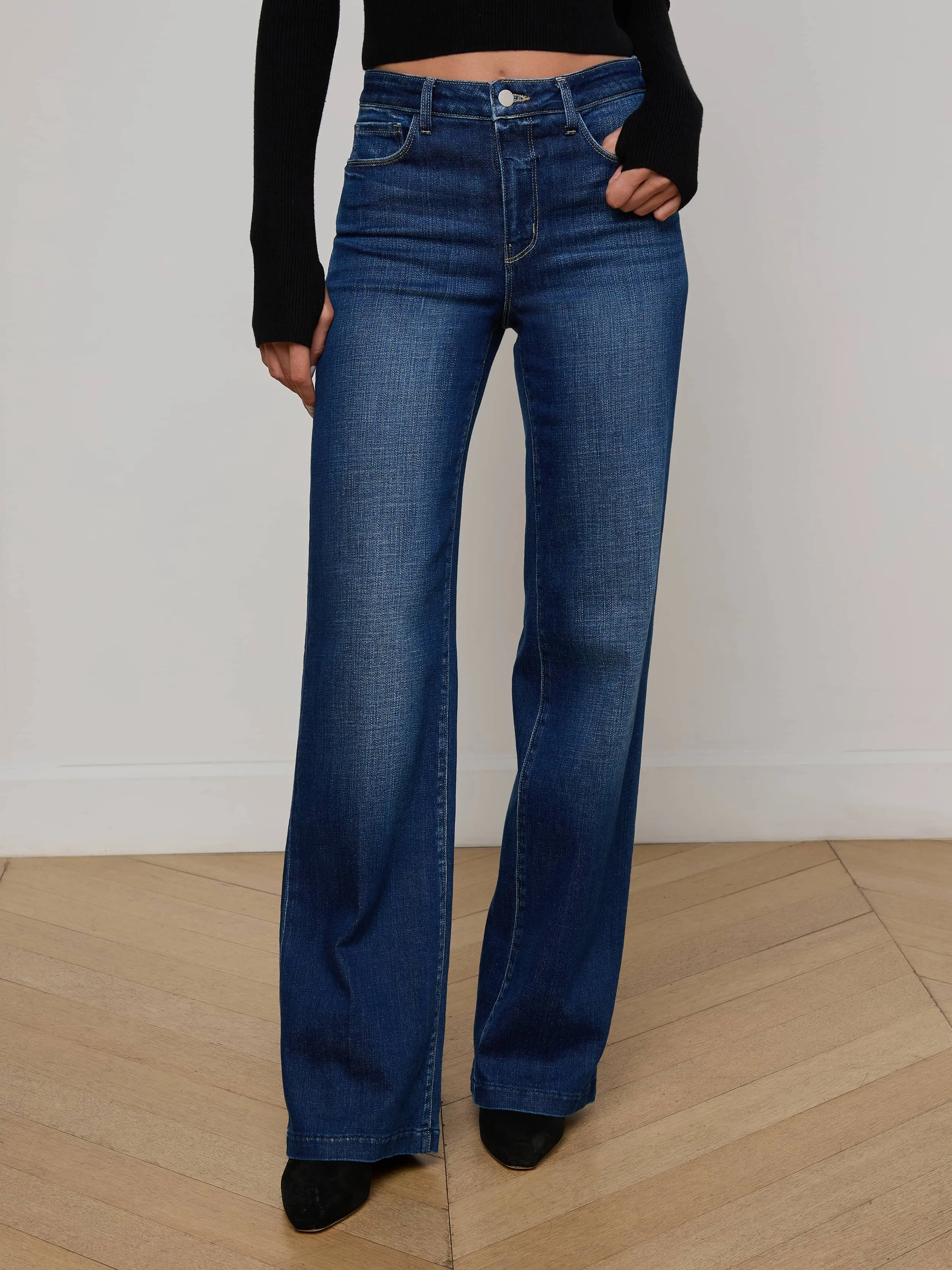 Scottie Wide-Leg Jean sold by L'AGENCE product image thumbnail 2