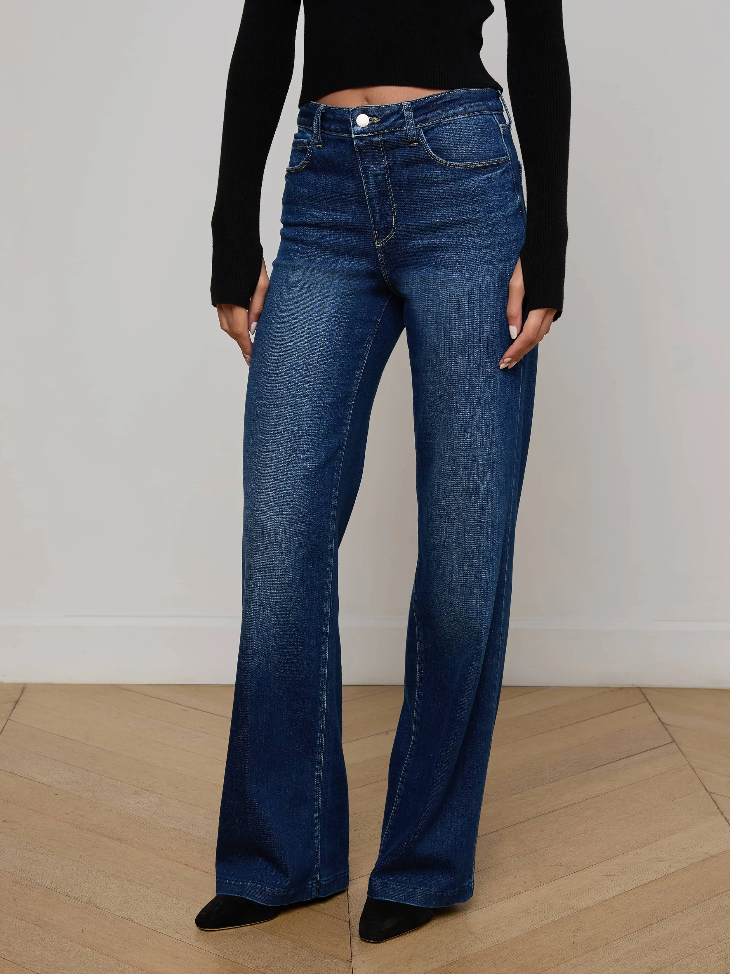 Scottie Wide-Leg Jean sold by L'AGENCE product image thumbnail 3