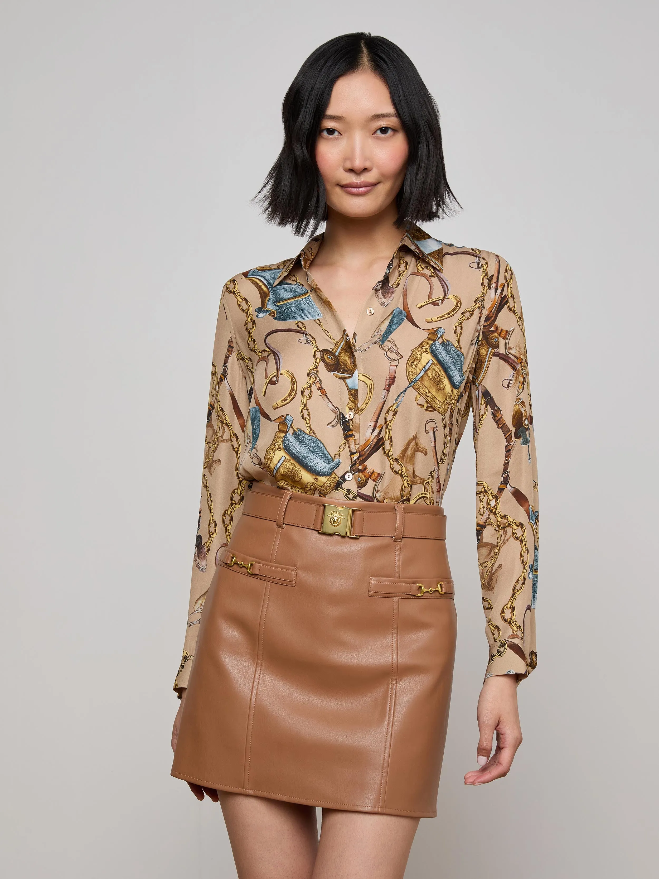 Nina Silk Blouse sold by L'AGENCE