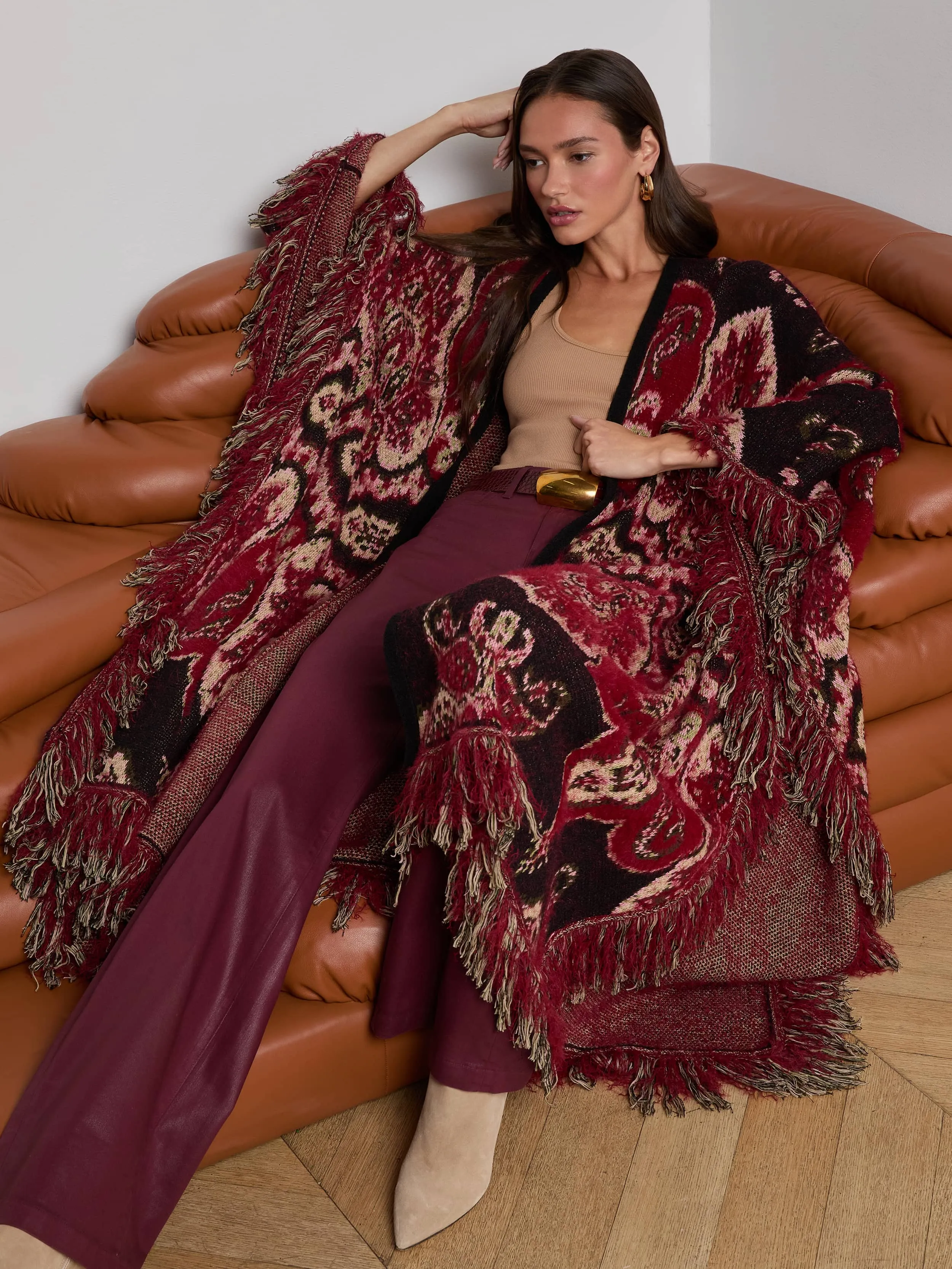 Naoko Poncho sold by L'AGENCE product image thumbnail 2