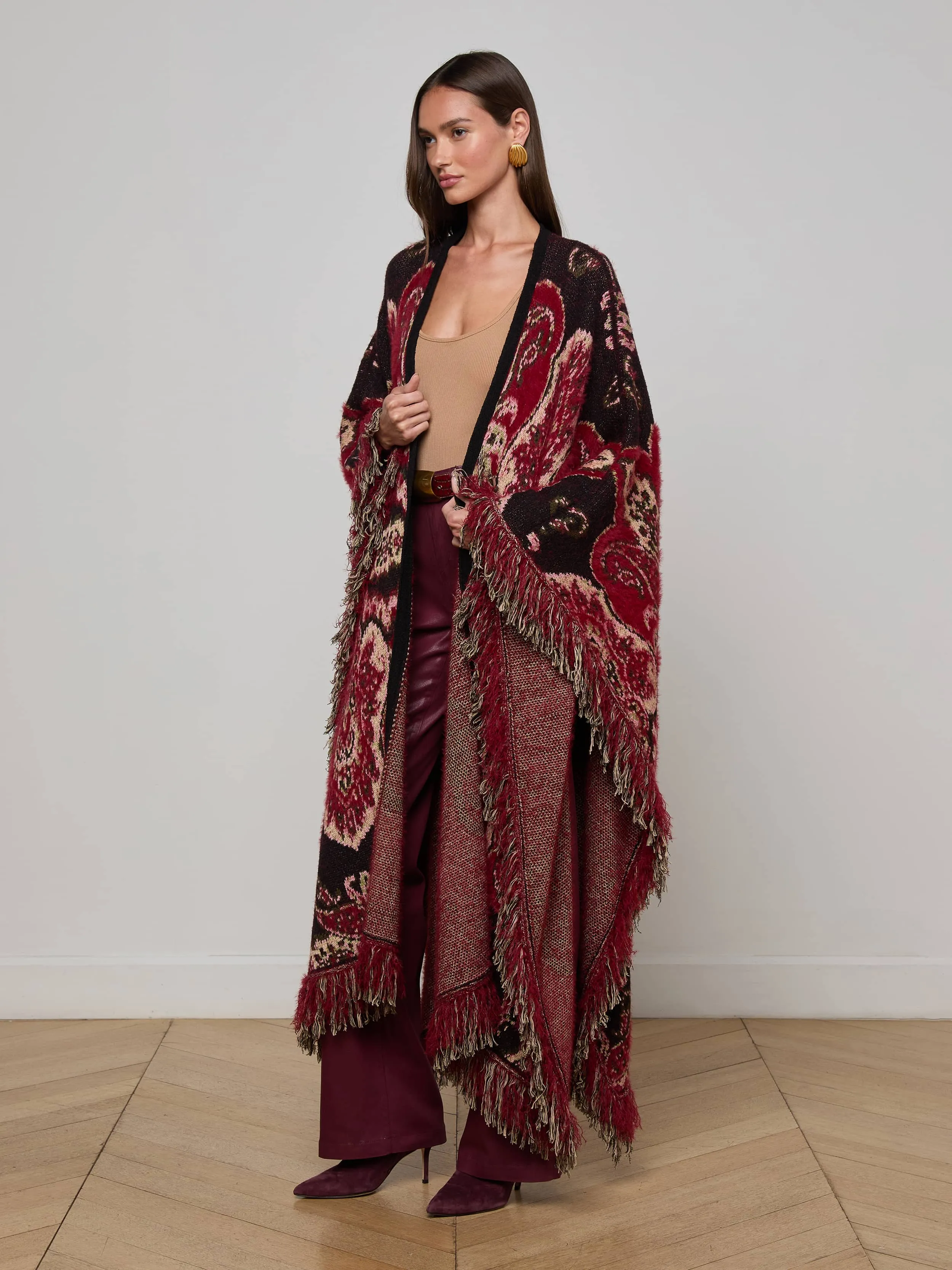 Naoko Poncho sold by L'AGENCE product image thumbnail 3
