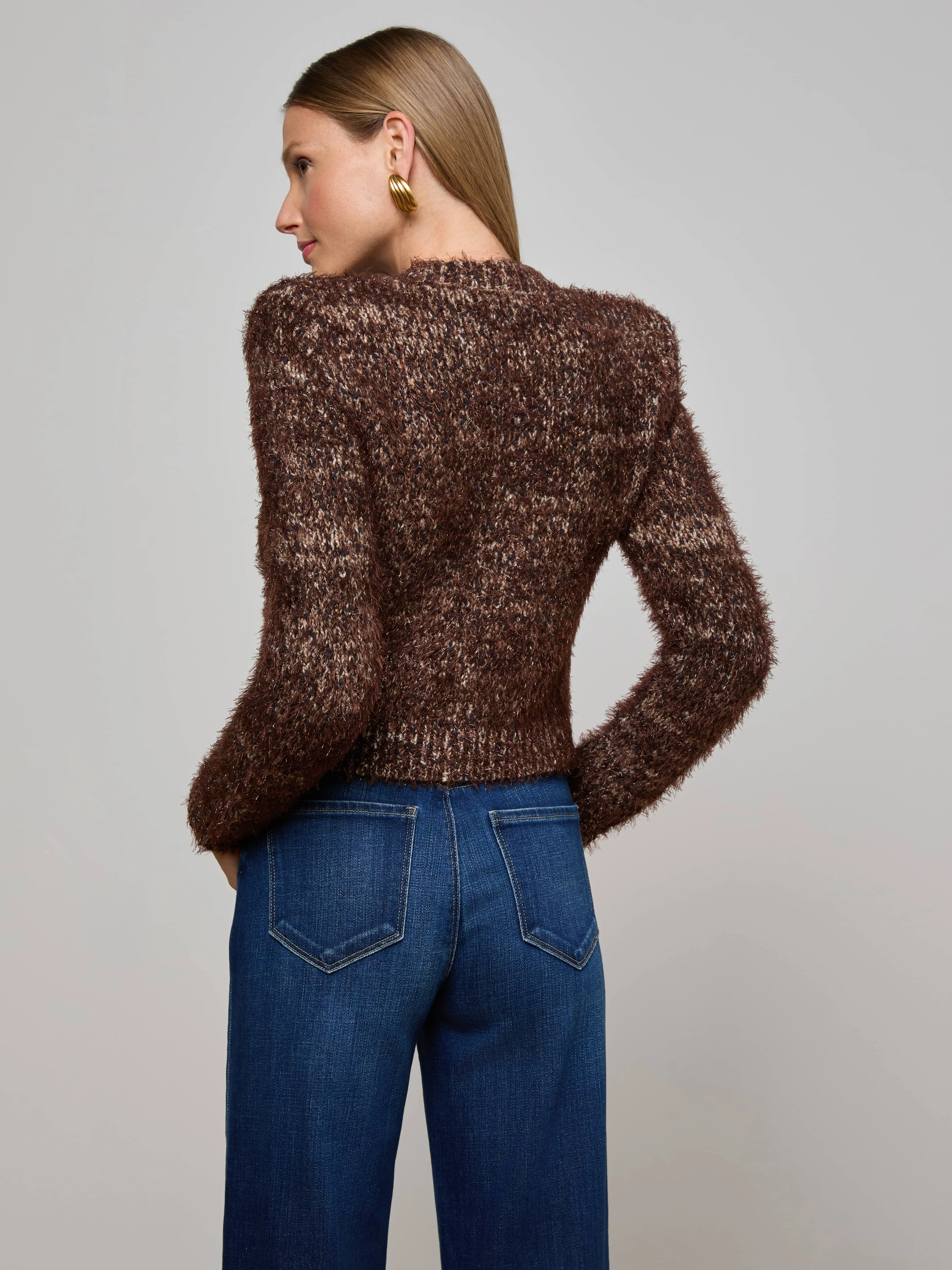 Una Knit Cardigan sold by L'AGENCE product image thumbnail 4