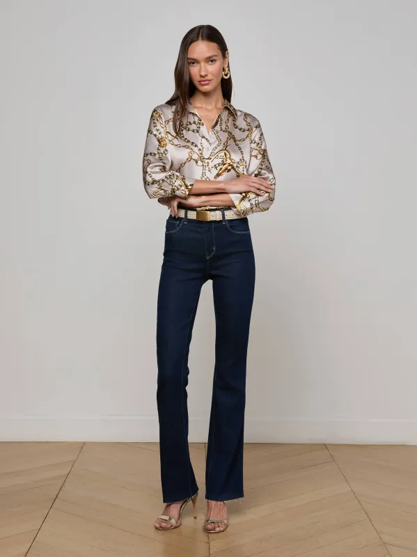 Ruth Straight-Leg Jean sold by L'AGENCE