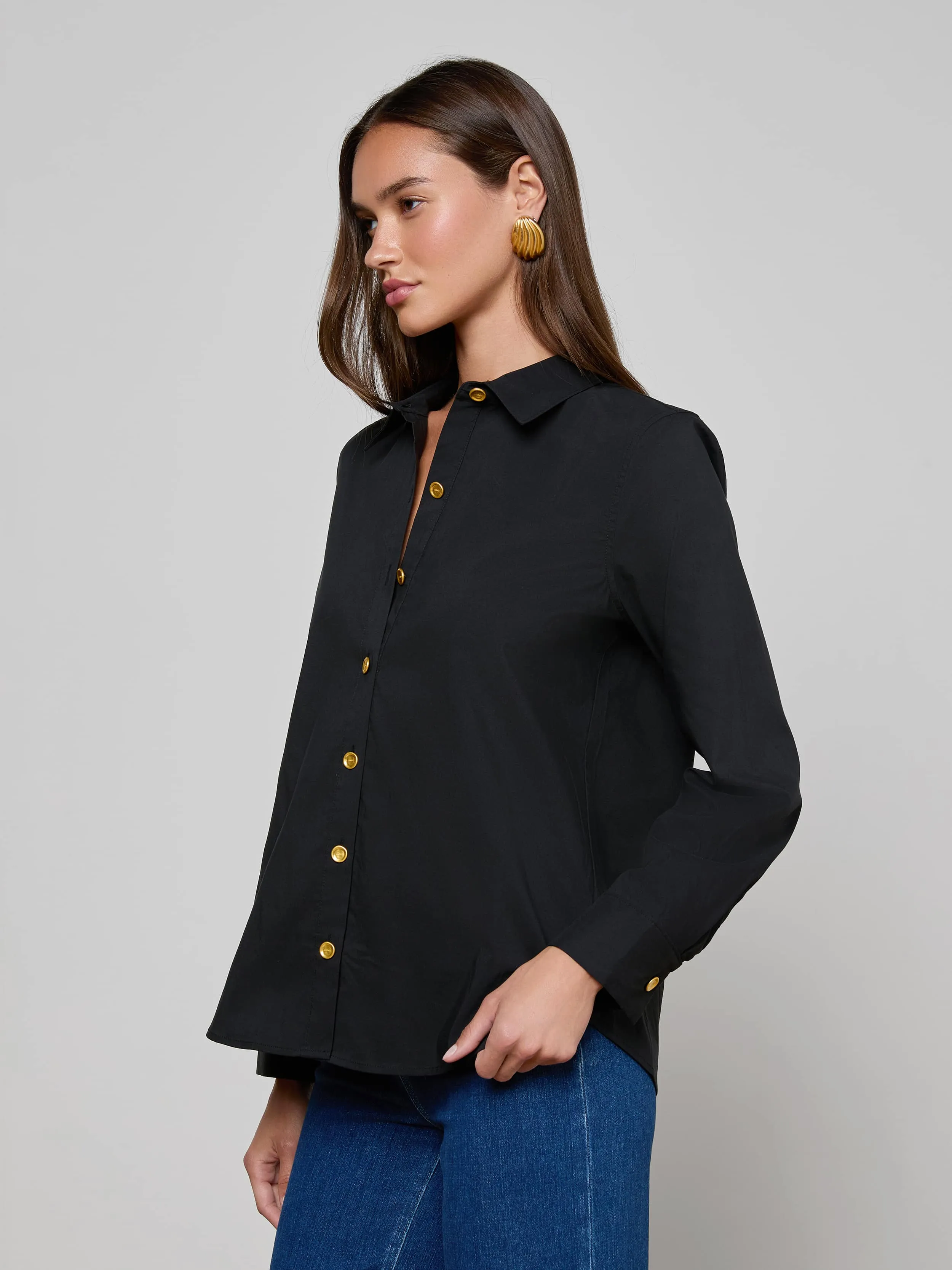 Ellery Button-Down Shirt sold by L'AGENCE product image thumbnail 2