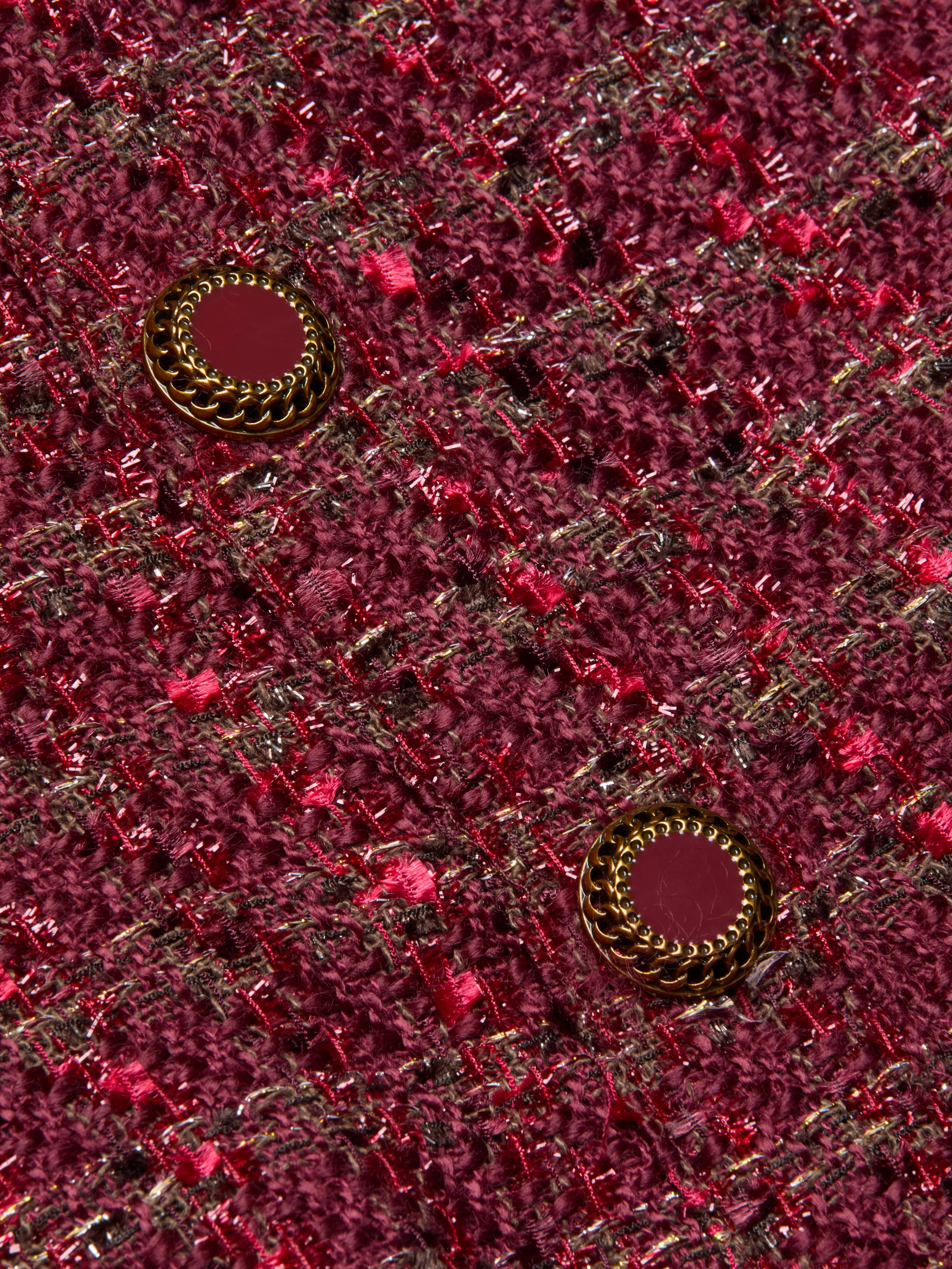 Cove Cropped Tweed Jacket sold by L'AGENCE product image thumbnail 5