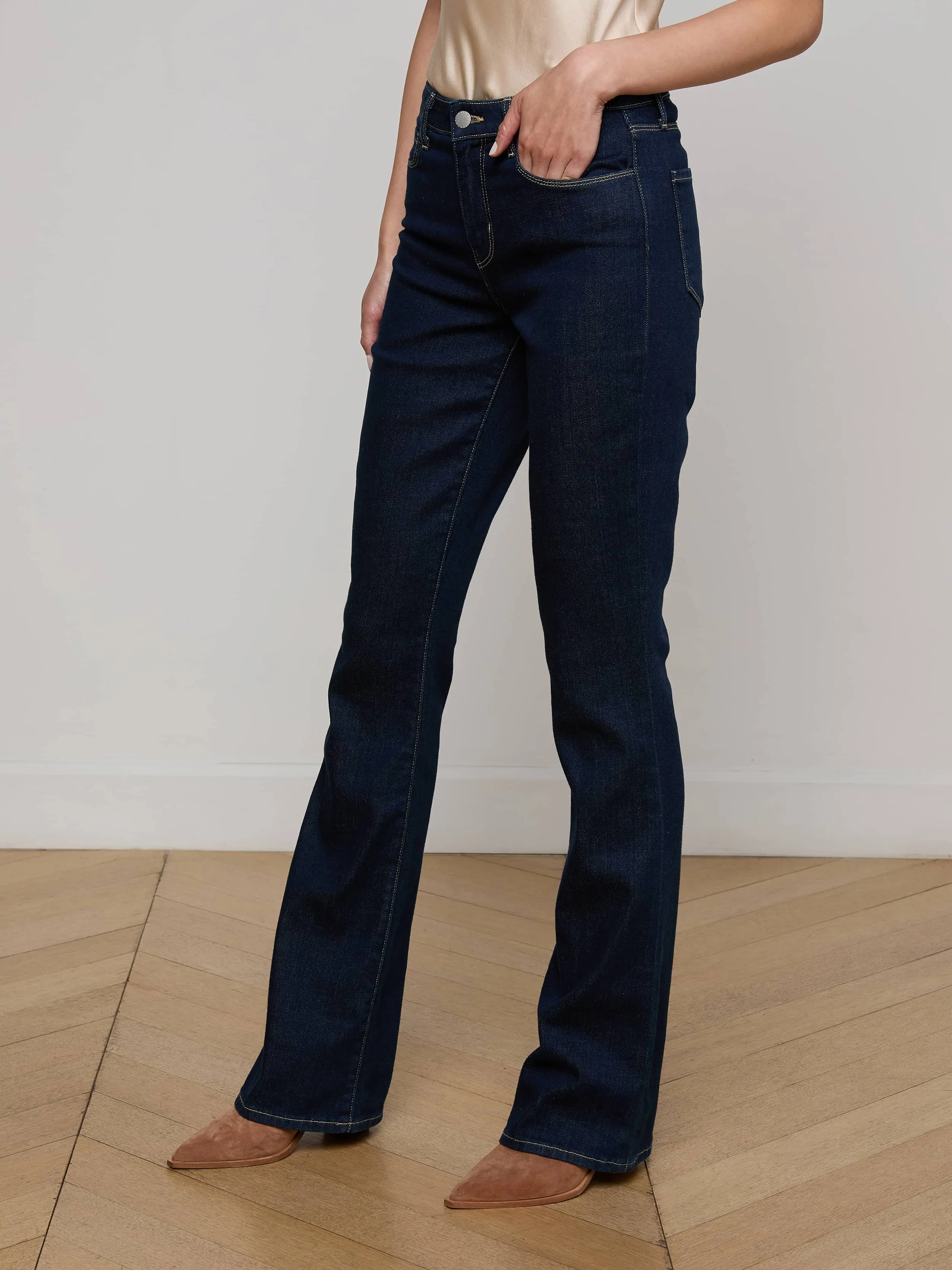 Selma Bootcut Jean sold by L'AGENCE product image thumbnail 3