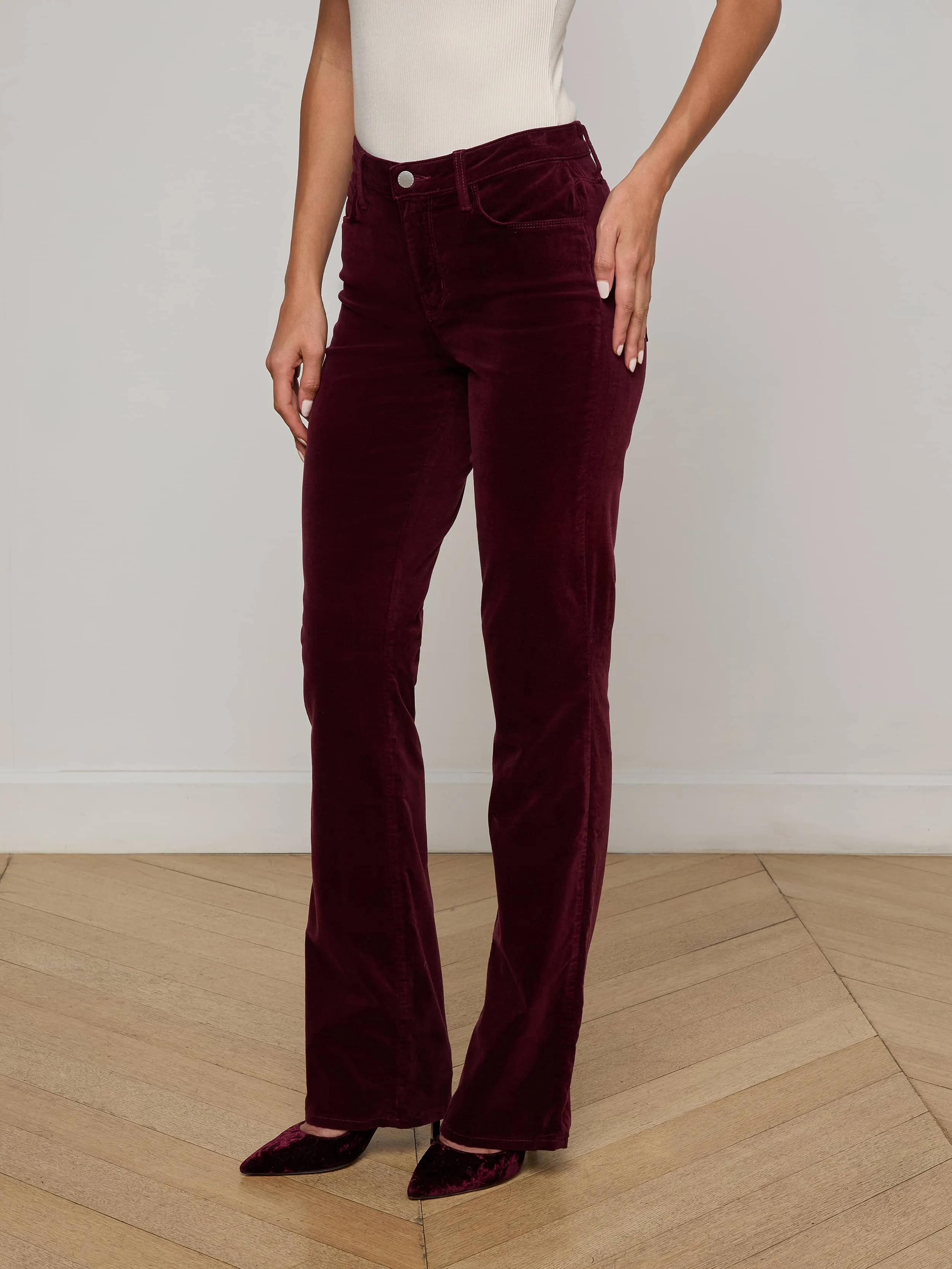 Stevie Velvet Jean sold by L'AGENCE product image thumbnail 3