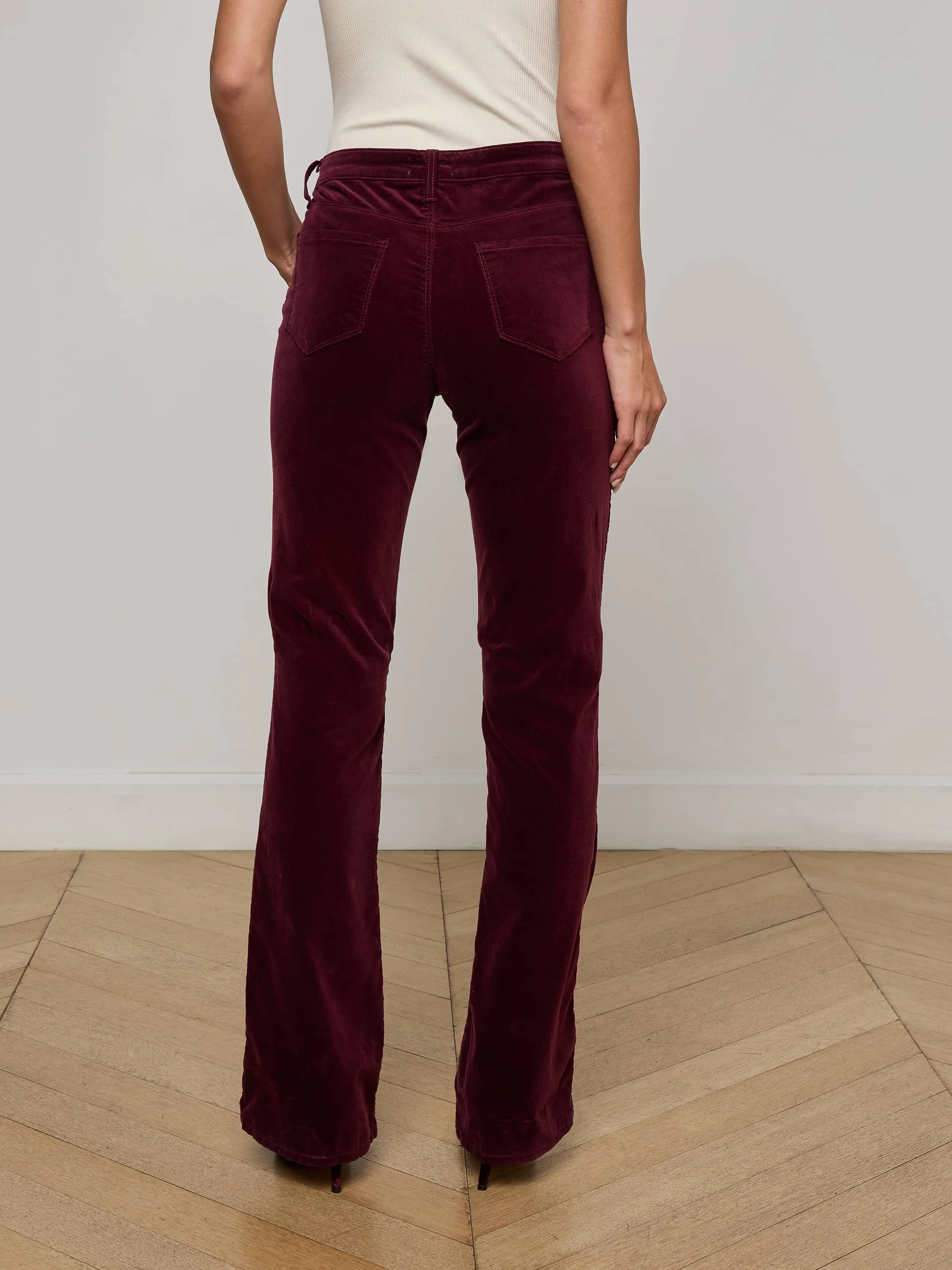 Stevie Velvet Jean sold by L'AGENCE product image thumbnail 4