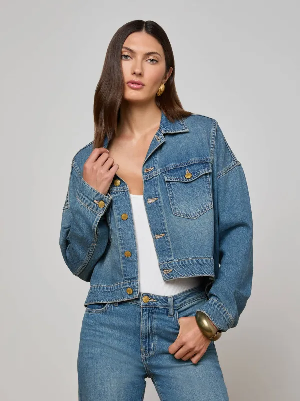 Vianney Jean Jacket sold by L'AGENCE