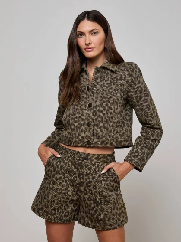 Marla Cropped Jacket sold by L'AGENCE