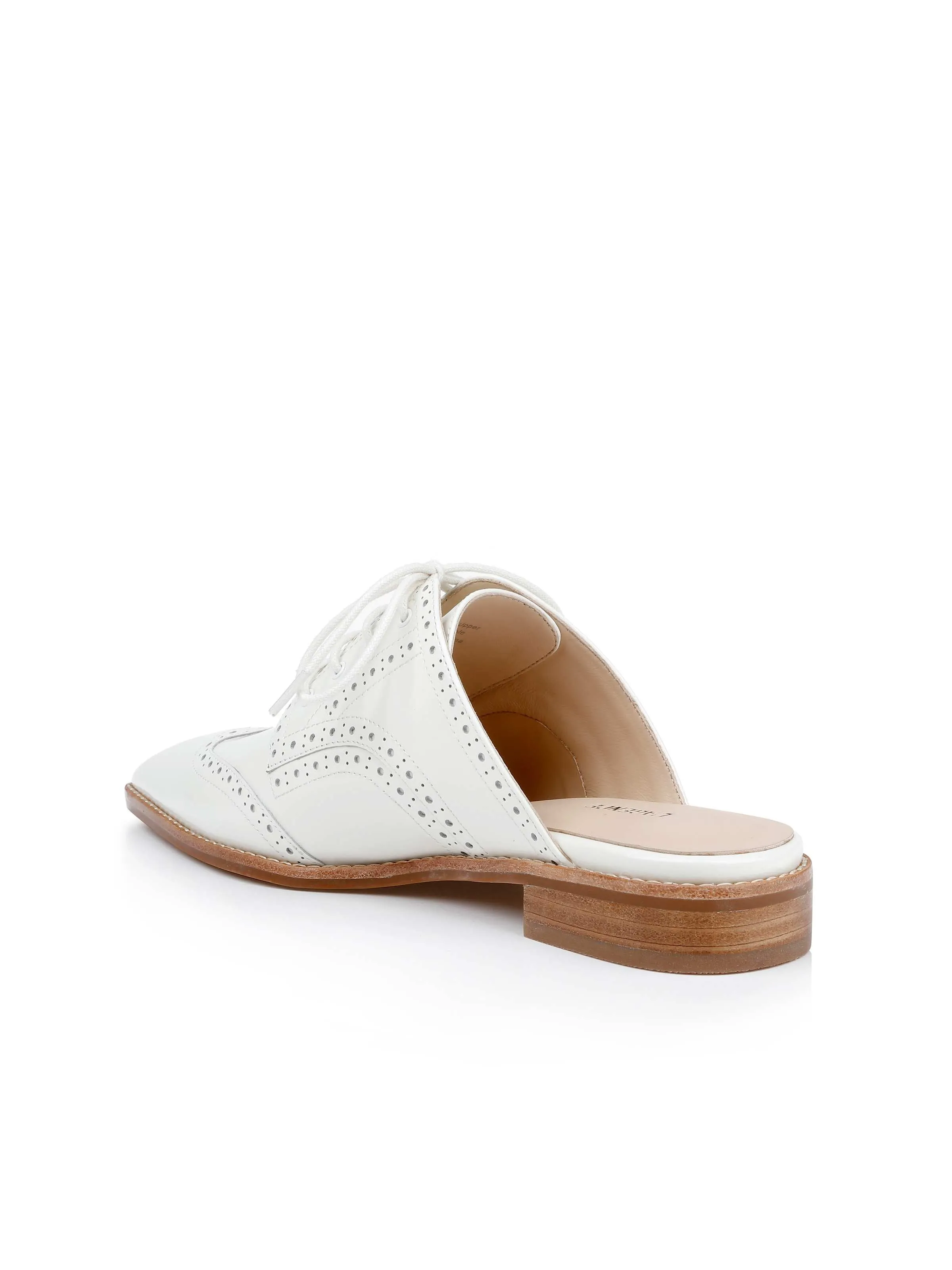 Lilou Leather Oxford Mule sold by L'AGENCE product image thumbnail 3