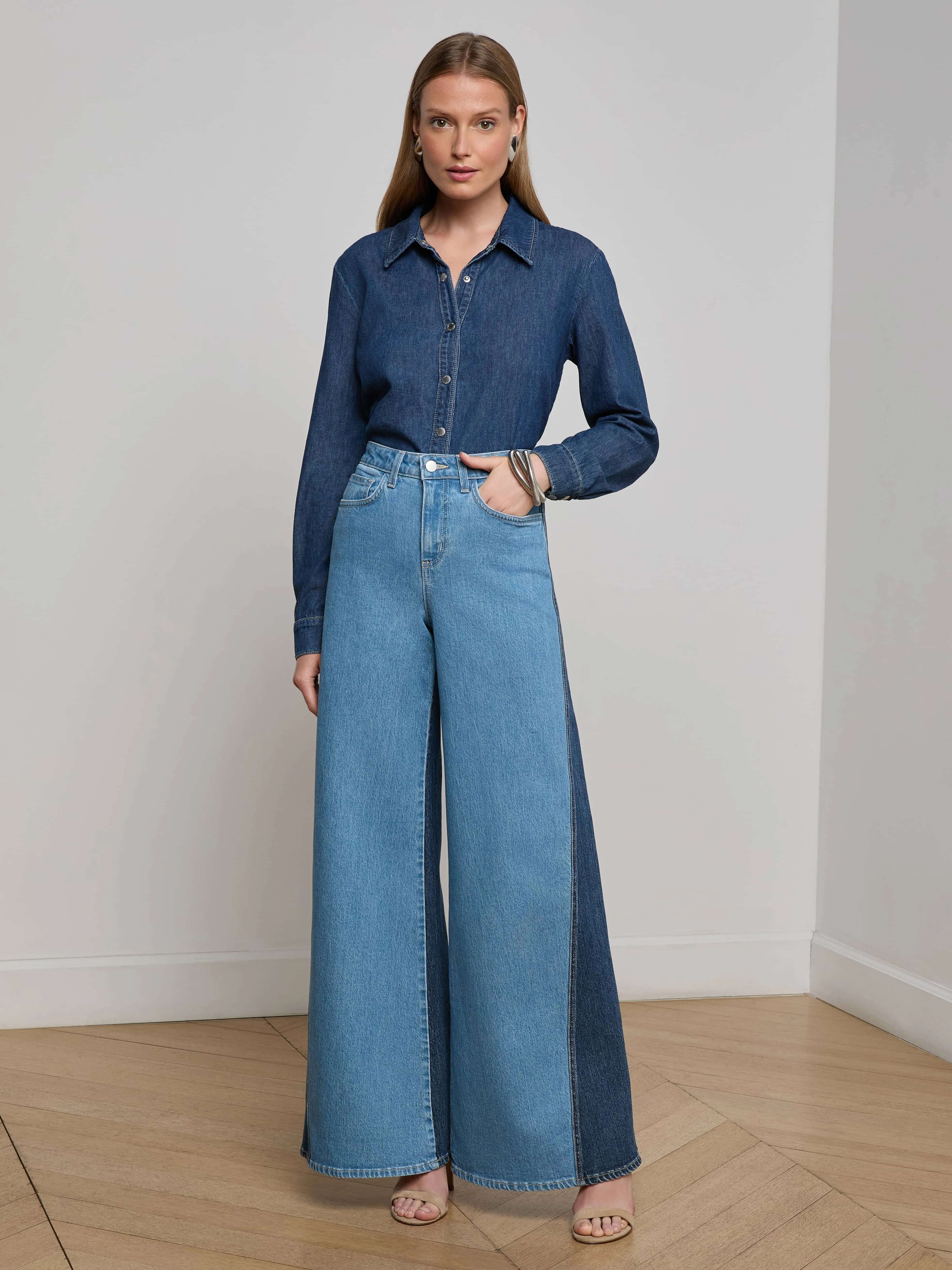 Beau Wide-Leg Jean sold by L'AGENCE