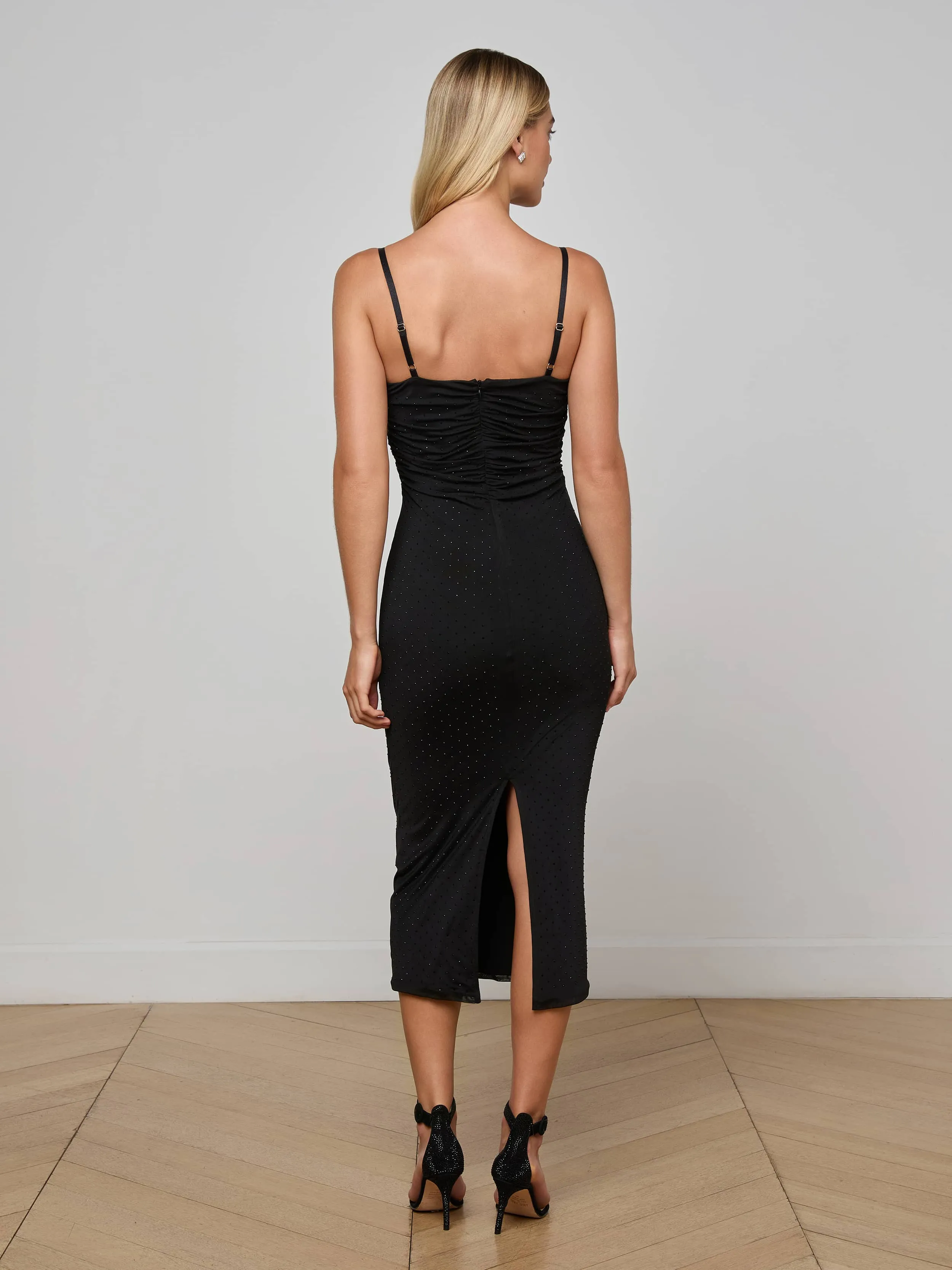 Narissa Embellished Dress sold by L'AGENCE product image thumbnail 3