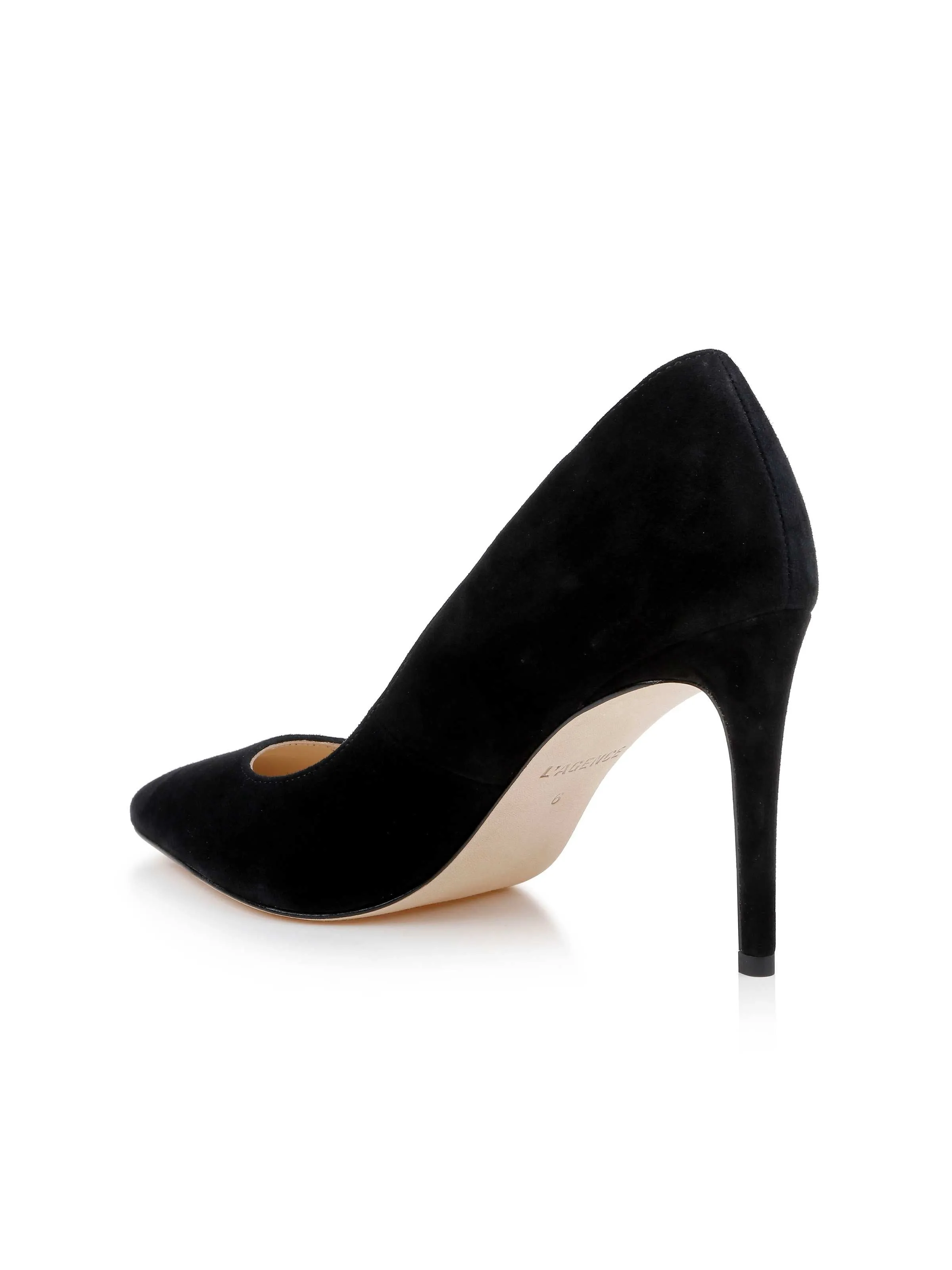 Maelle Suede Pump sold by L'AGENCE product image thumbnail 3
