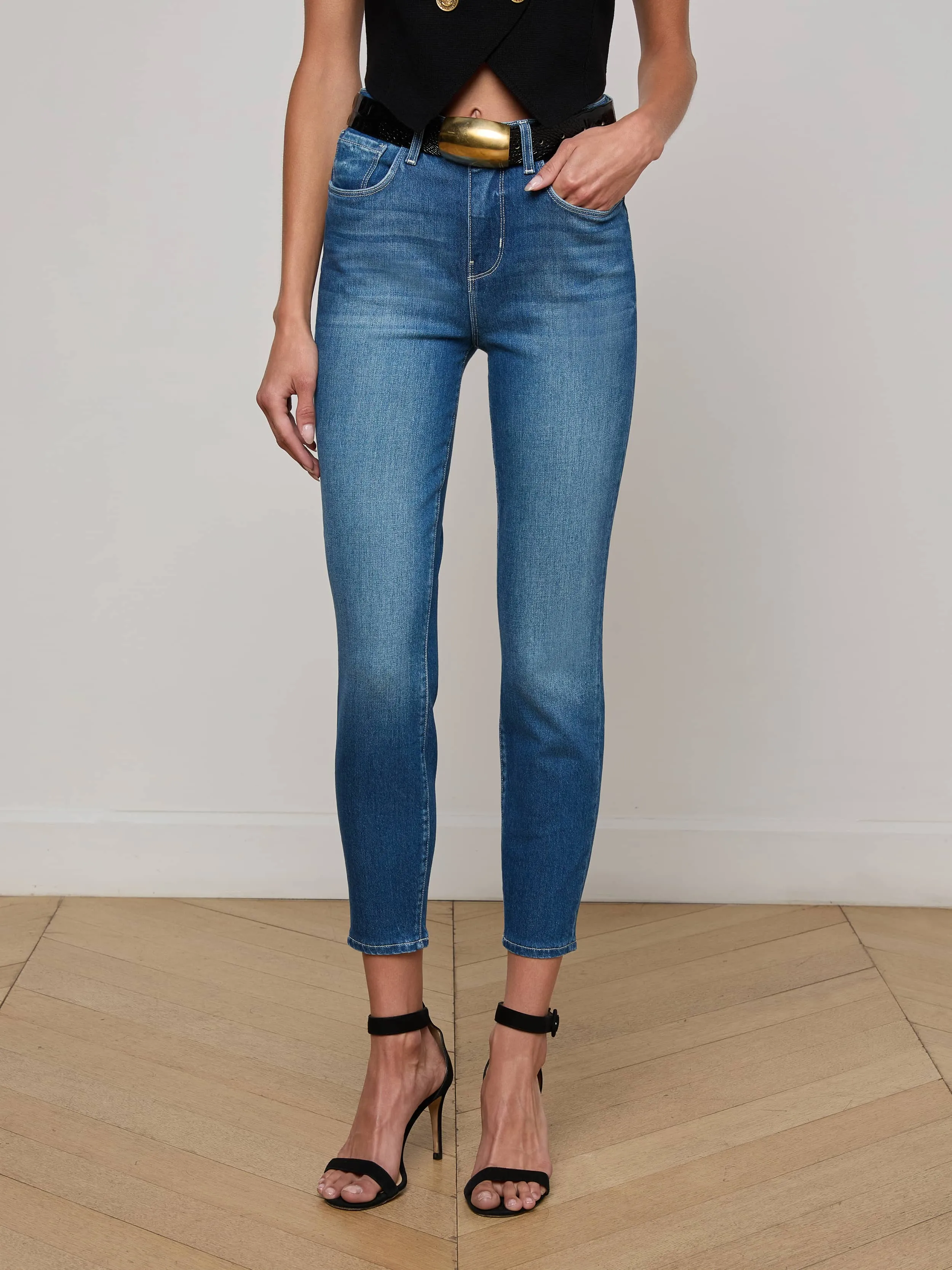 Margot Cropped Skinny Jean sold by L'AGENCE product image thumbnail 2