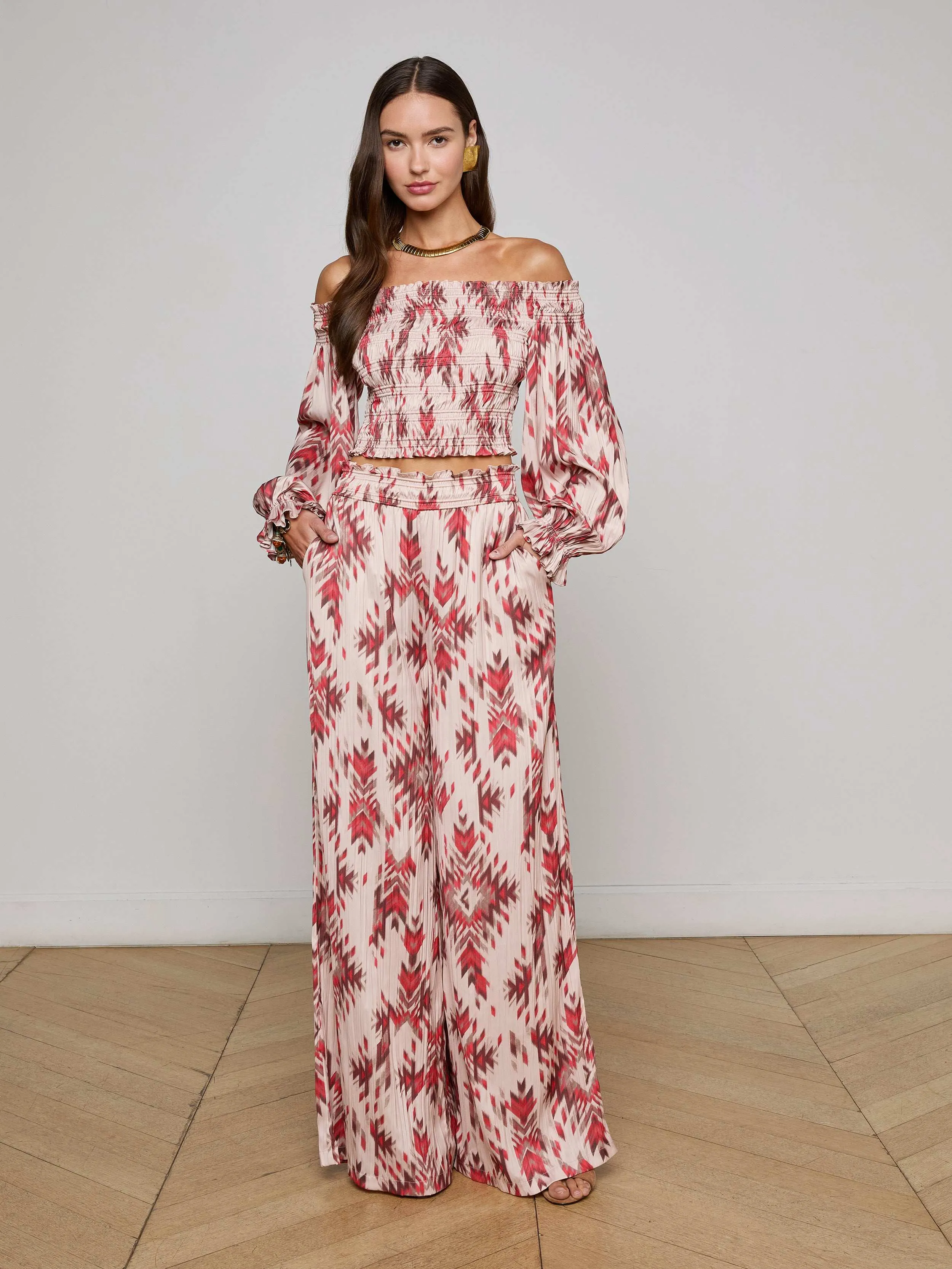 Graciela Off-Shoulder Top sold by L'AGENCE product image thumbnail 4