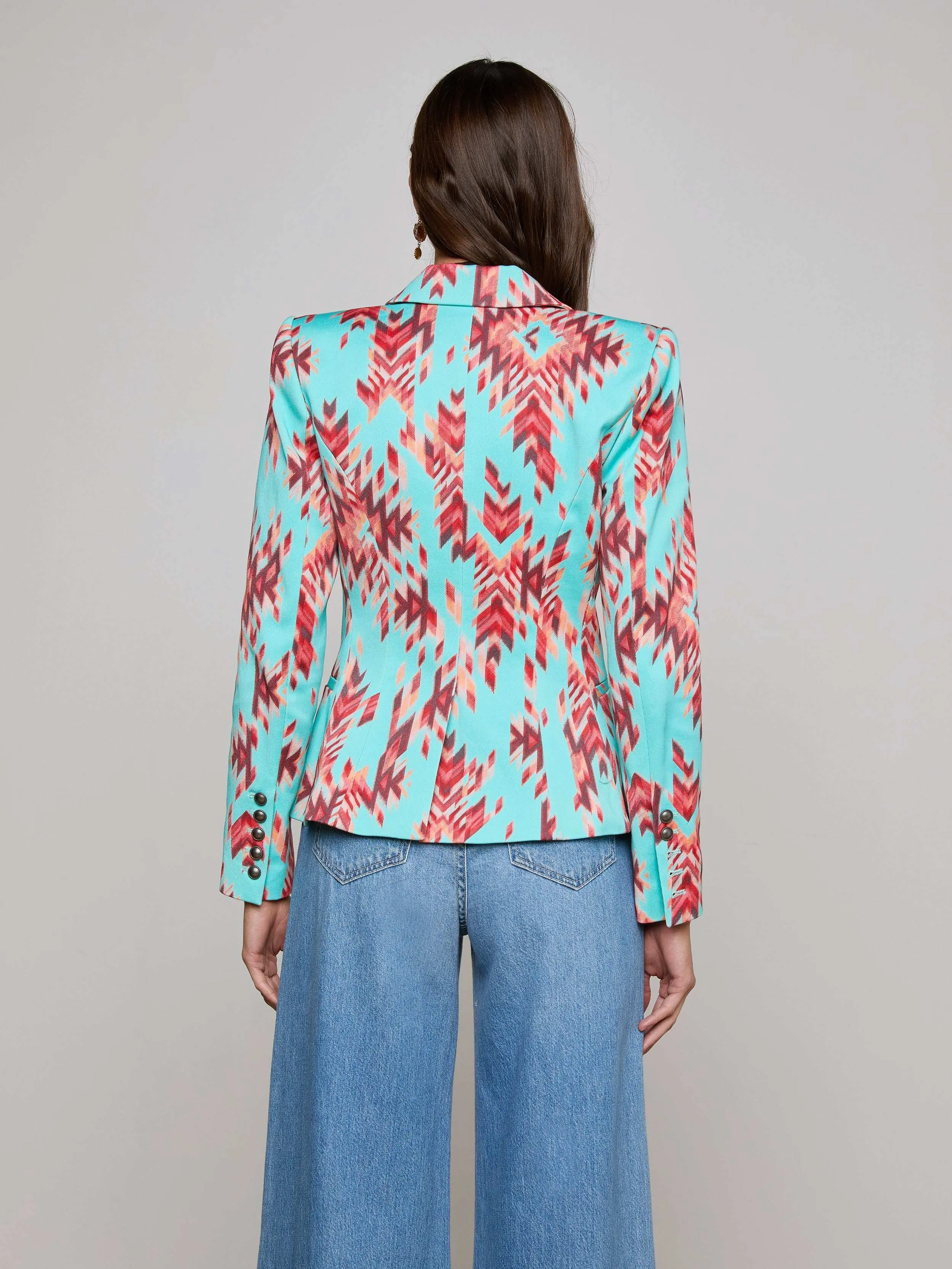 Marie Slim-Fit Blazer sold by L'AGENCE product image thumbnail 5