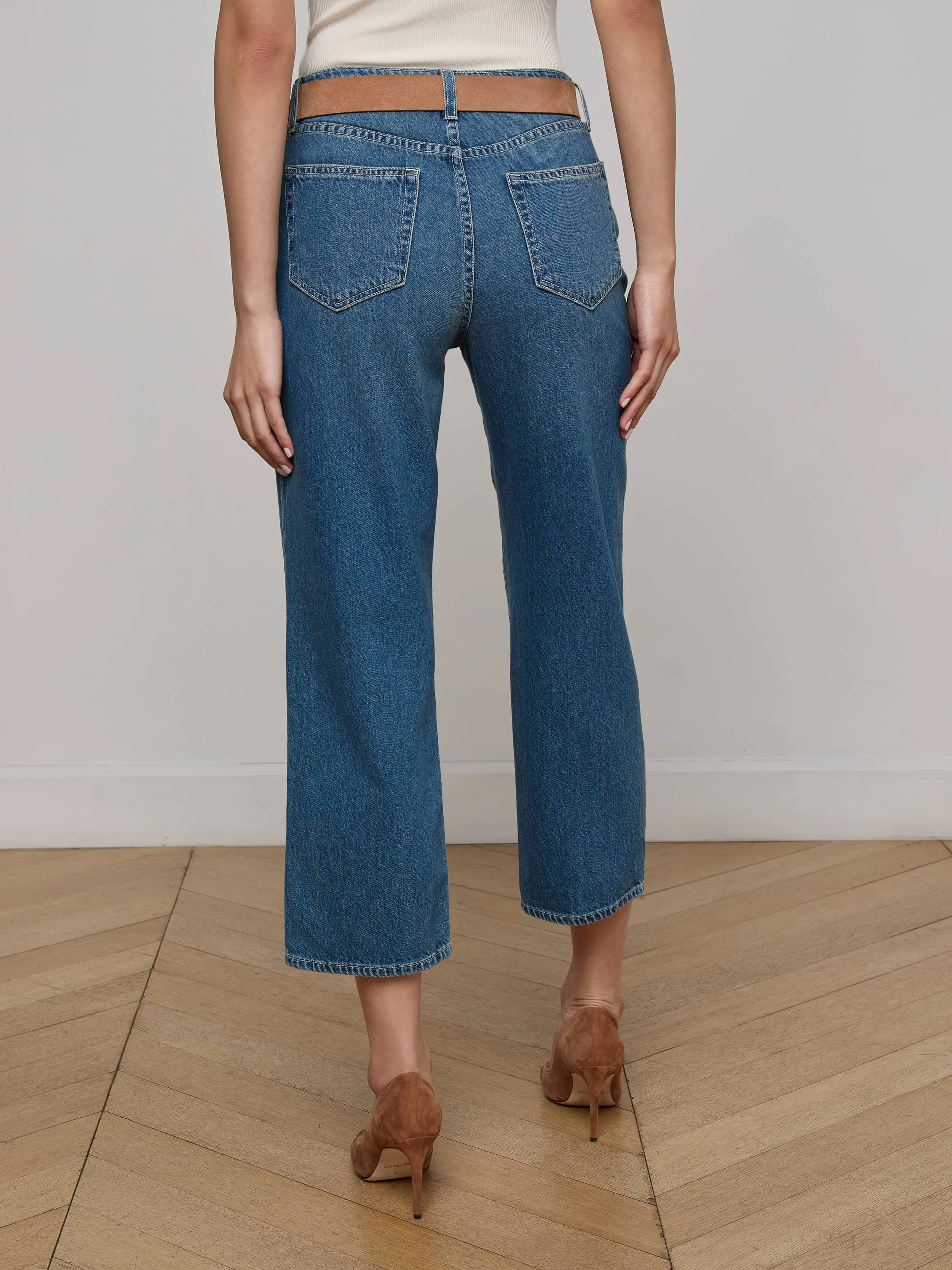 June Cropped Stovepipe Jean sold by L'AGENCE product image thumbnail 4