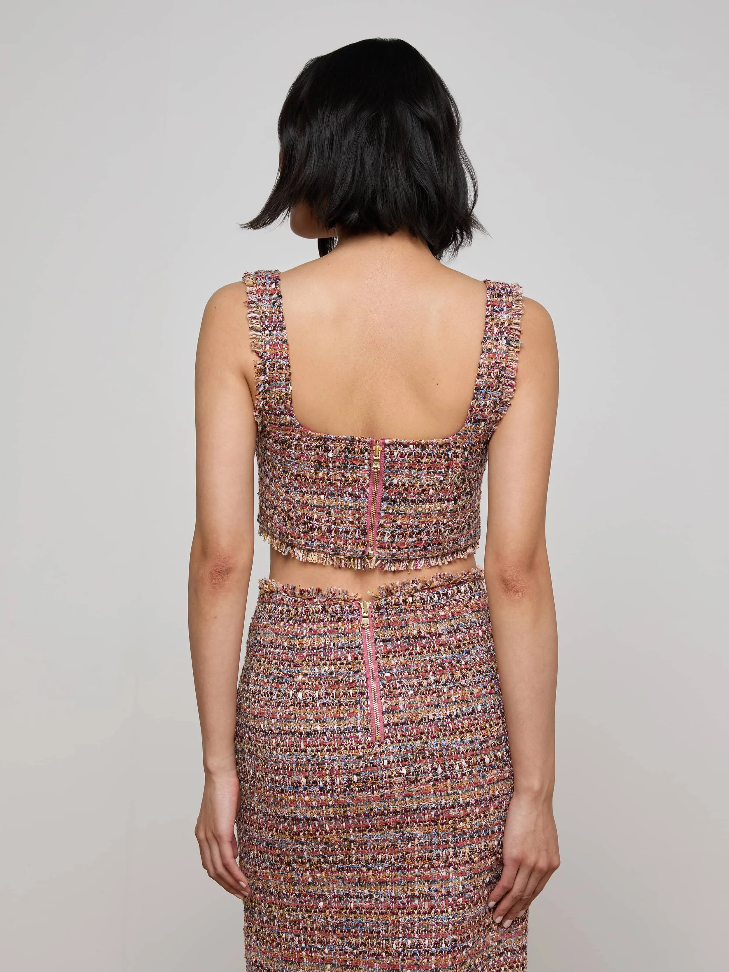 Maylin Tweed Top sold by L'AGENCE product image thumbnail 4