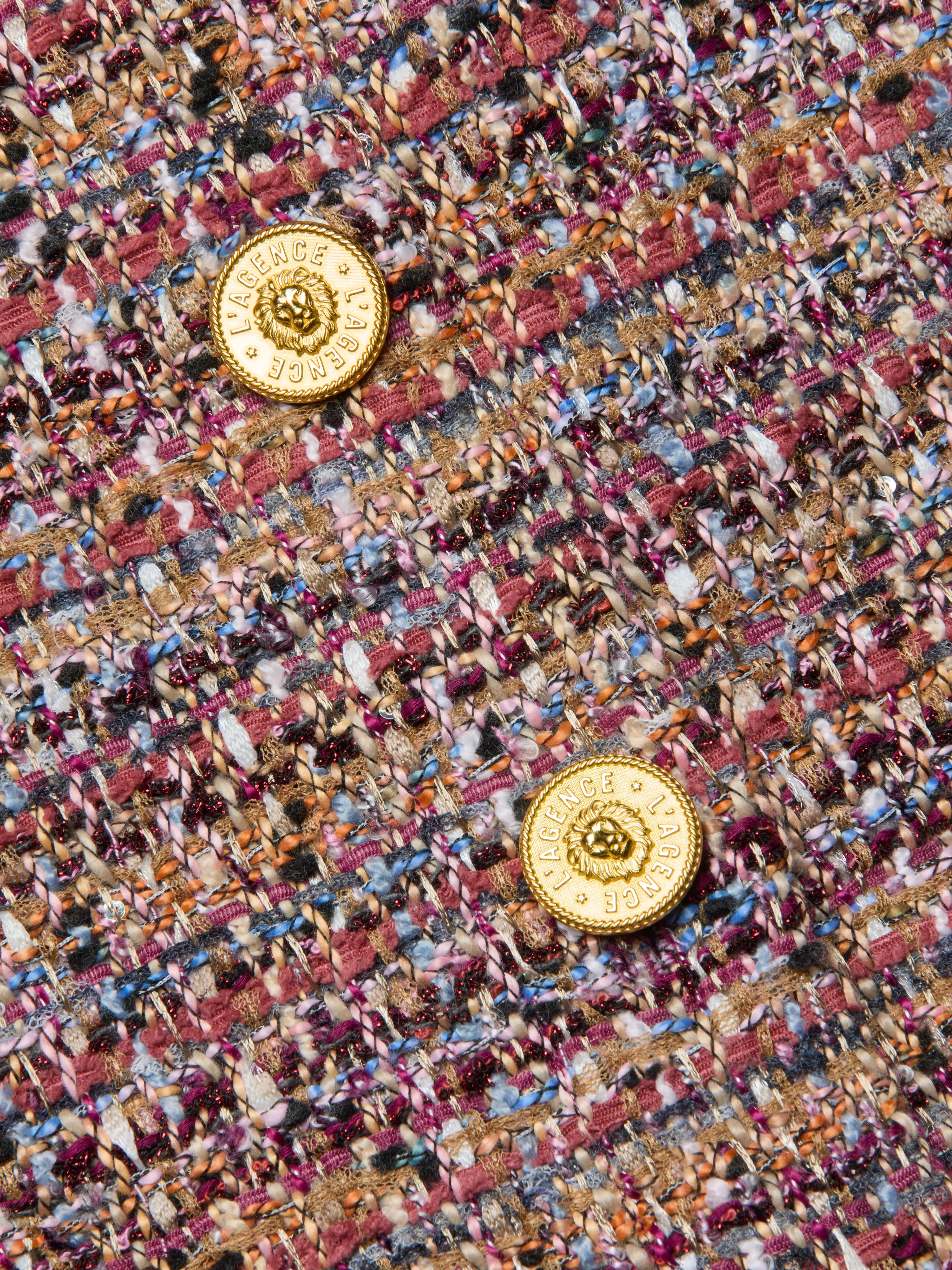 Tai Tweed Midi Skirt sold by L'AGENCE product image thumbnail 5