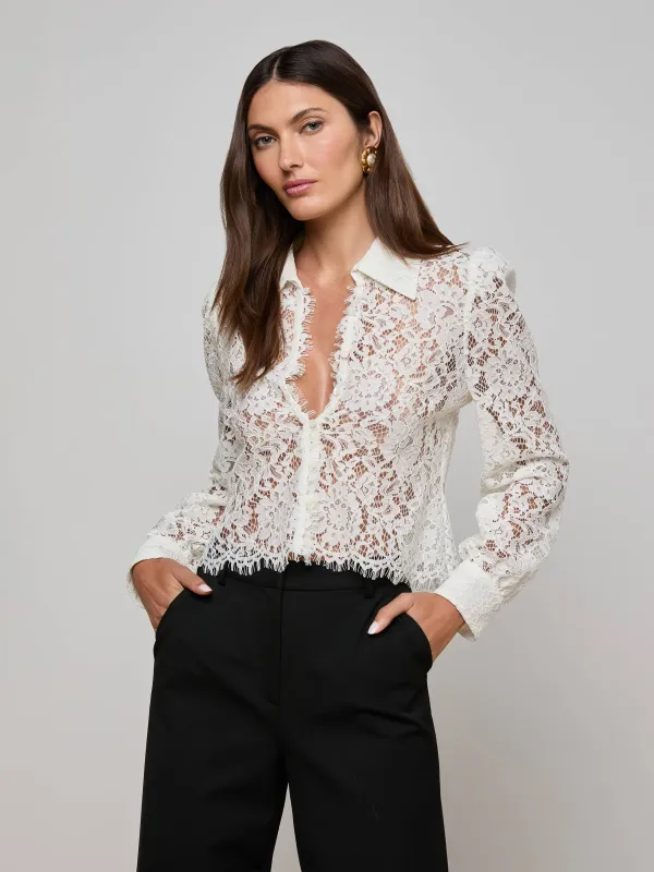 Anita Lace Blouse sold by L'AGENCE