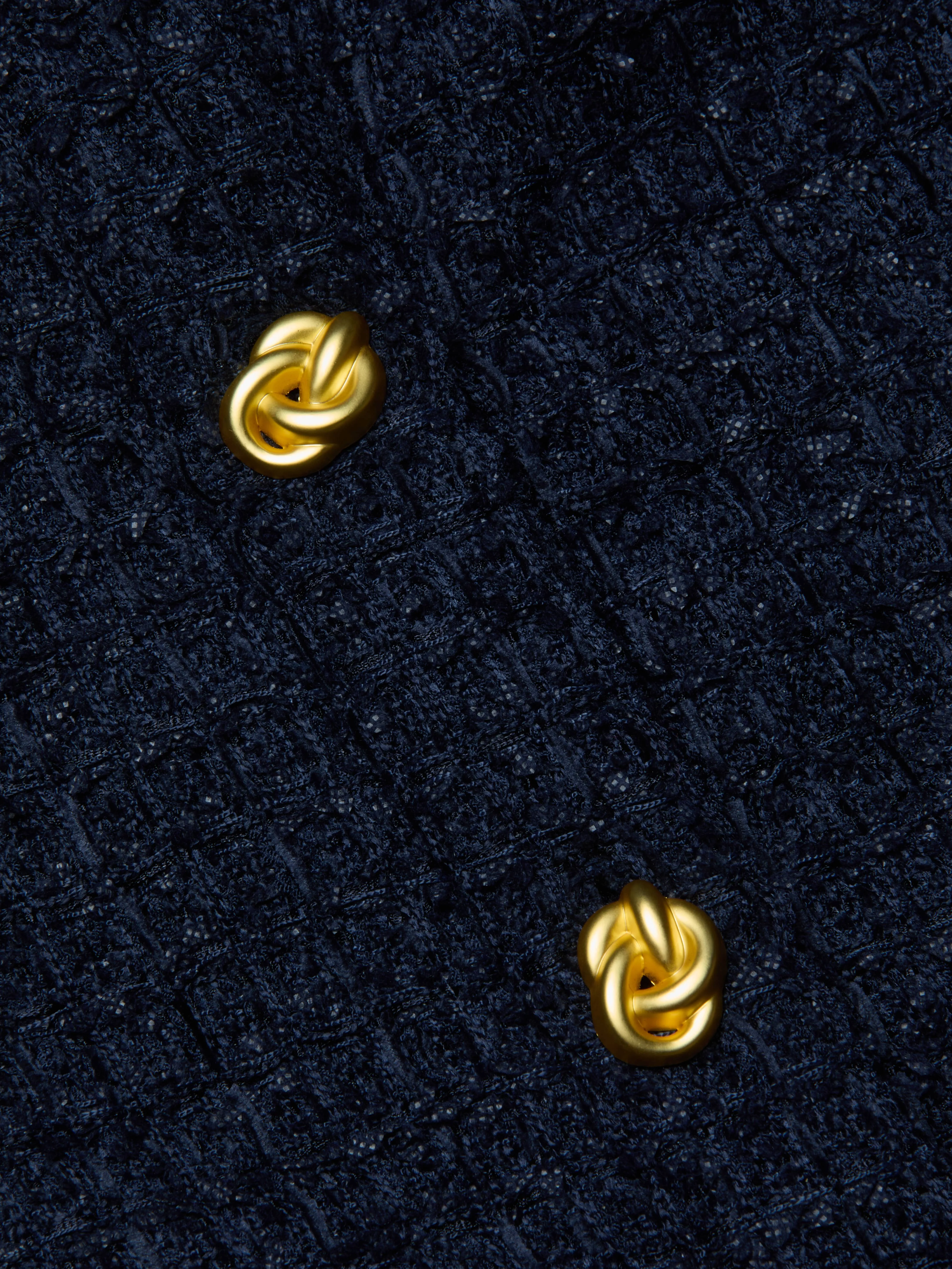 Cove Cropped Tweed Jacket sold by L'AGENCE product image thumbnail 5