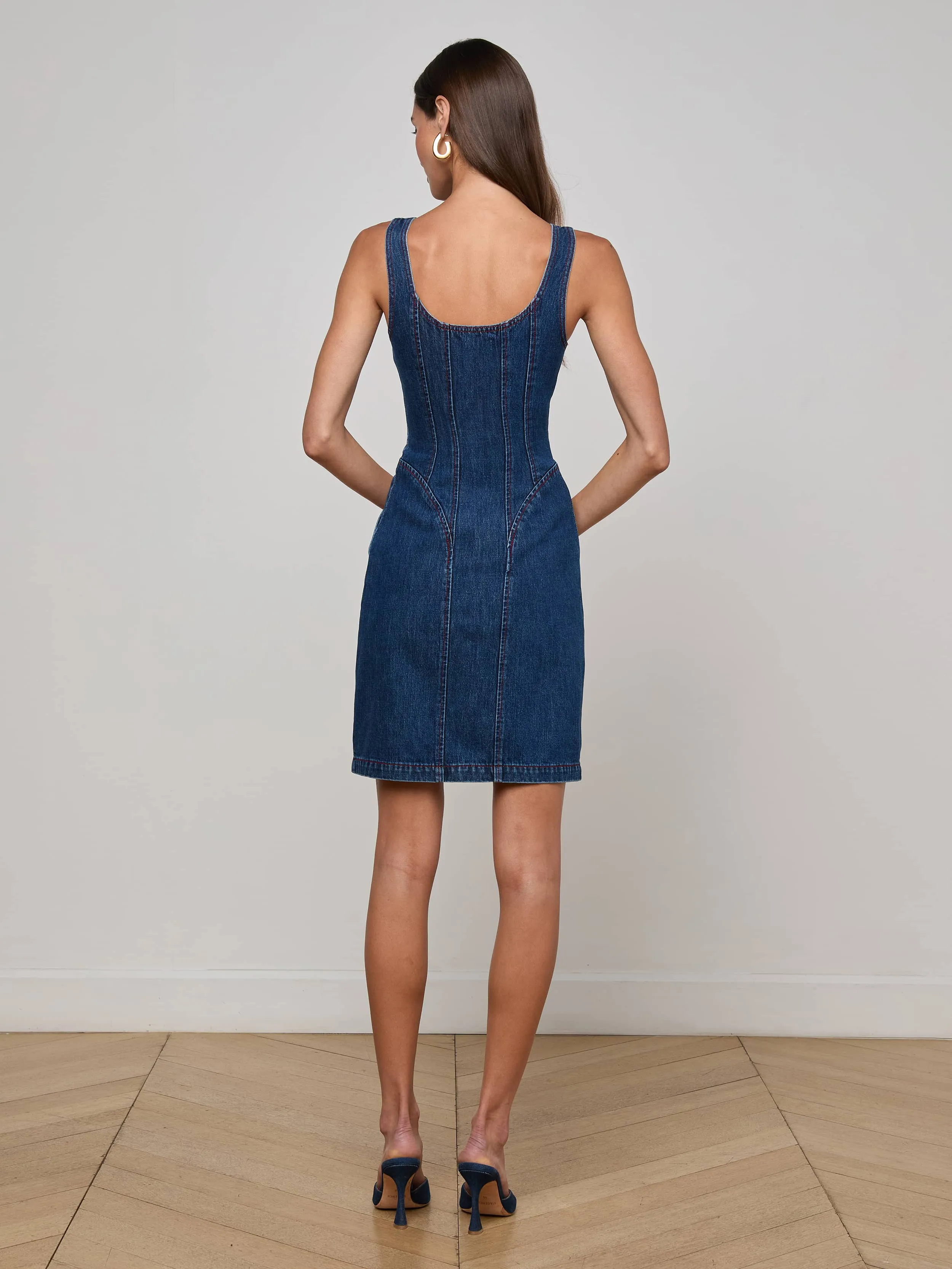 Jaxyn Dress sold by L'AGENCE product image thumbnail 3