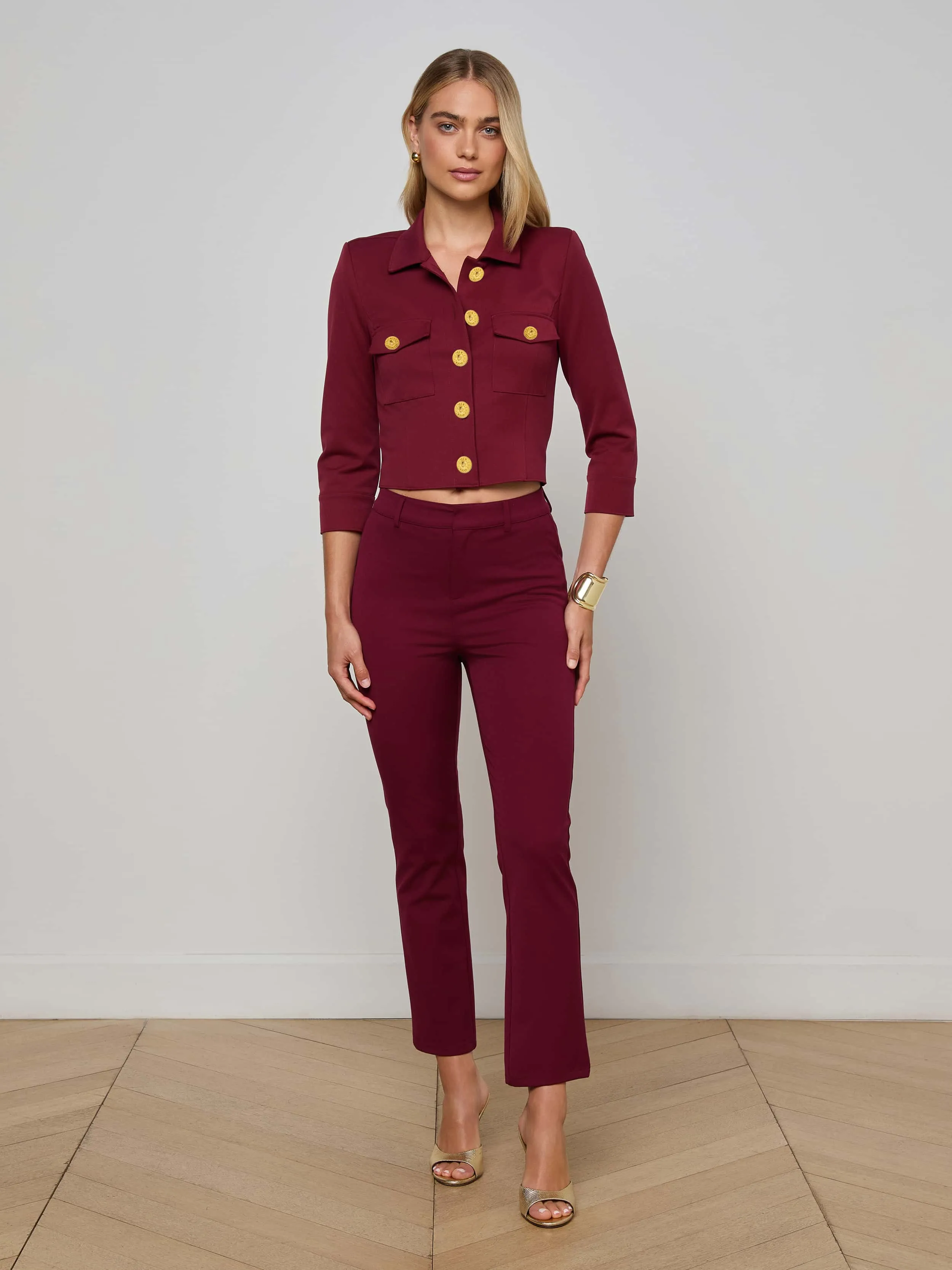 Ketra Bootcut Trouser sold by L'AGENCE