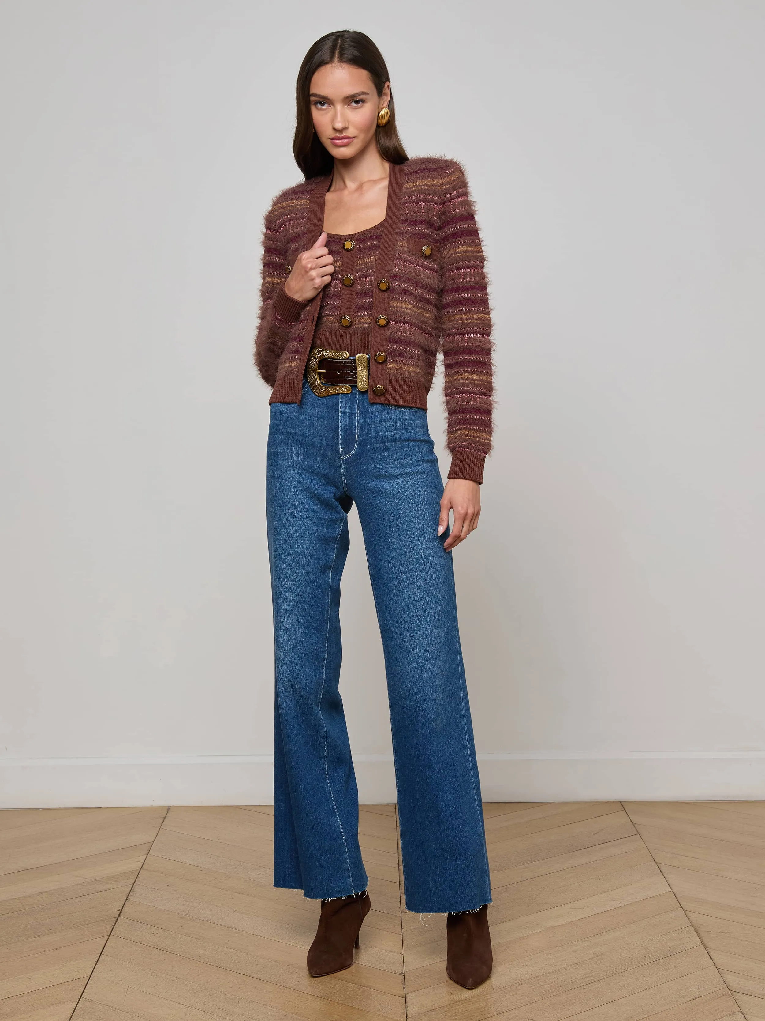 Ariadne Cardigan sold by L'AGENCE product image thumbnail 3