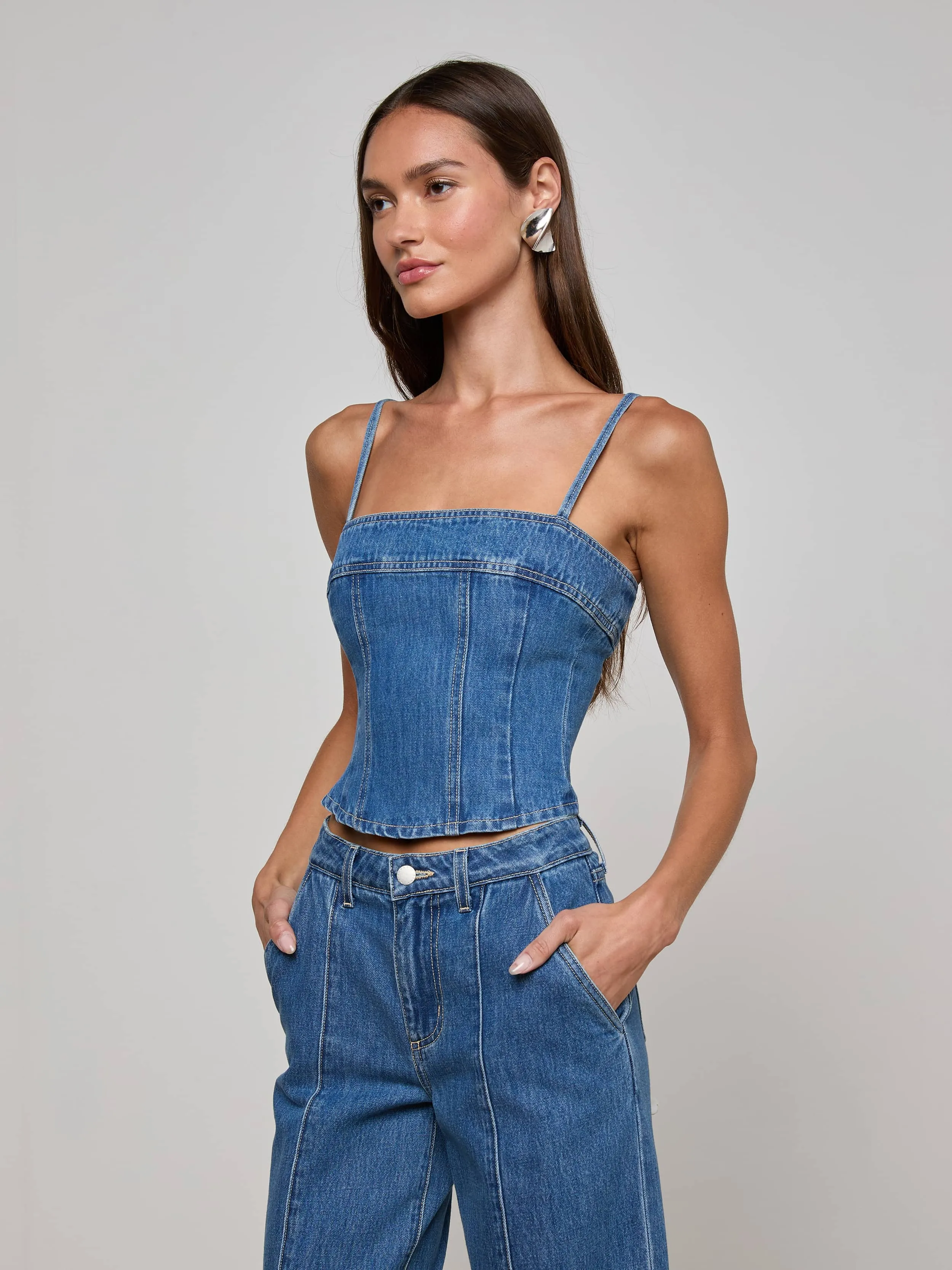 Arlin Tank sold by L'AGENCE product image thumbnail 2