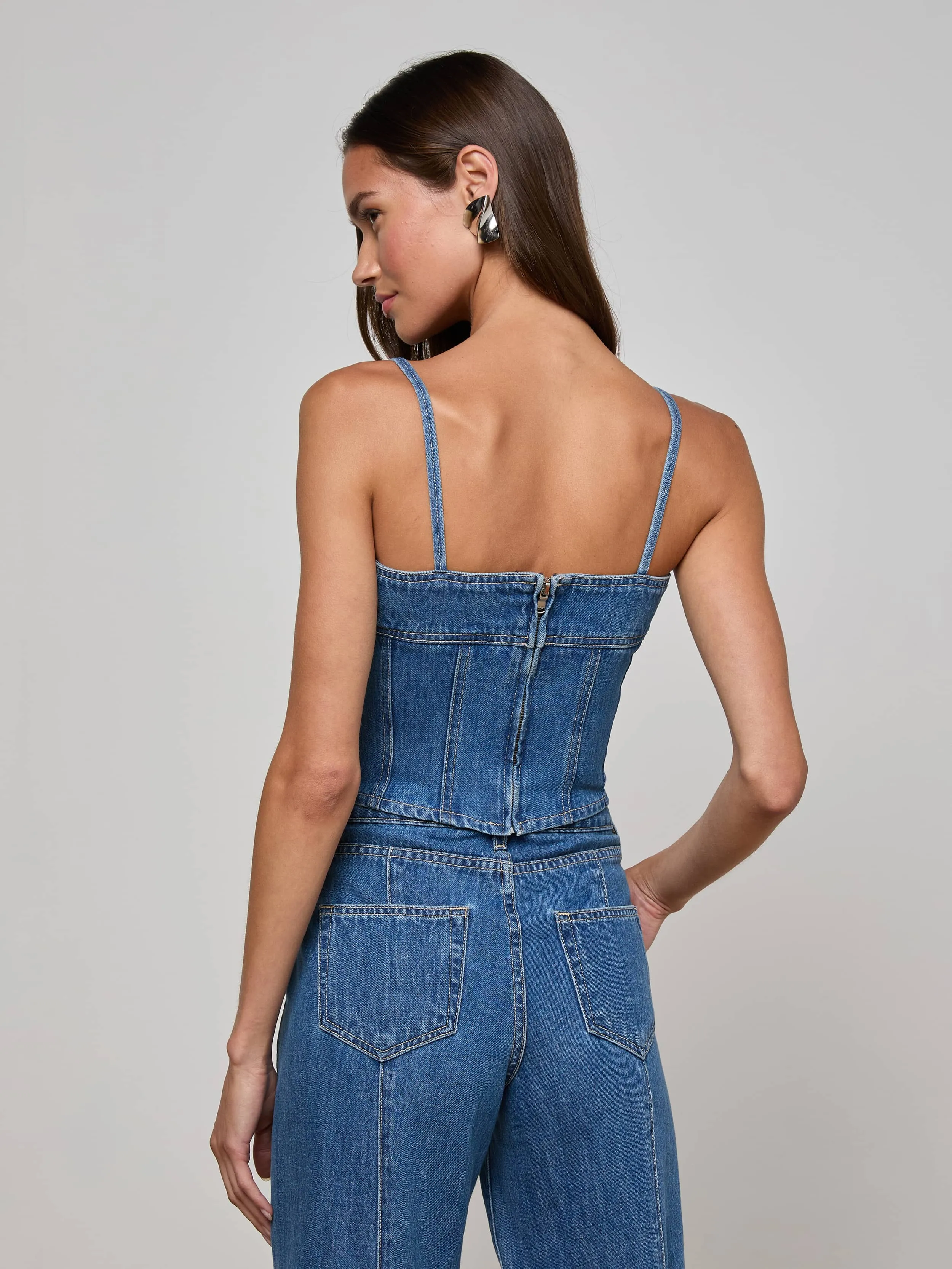 Arlin Tank sold by L'AGENCE product image thumbnail 4