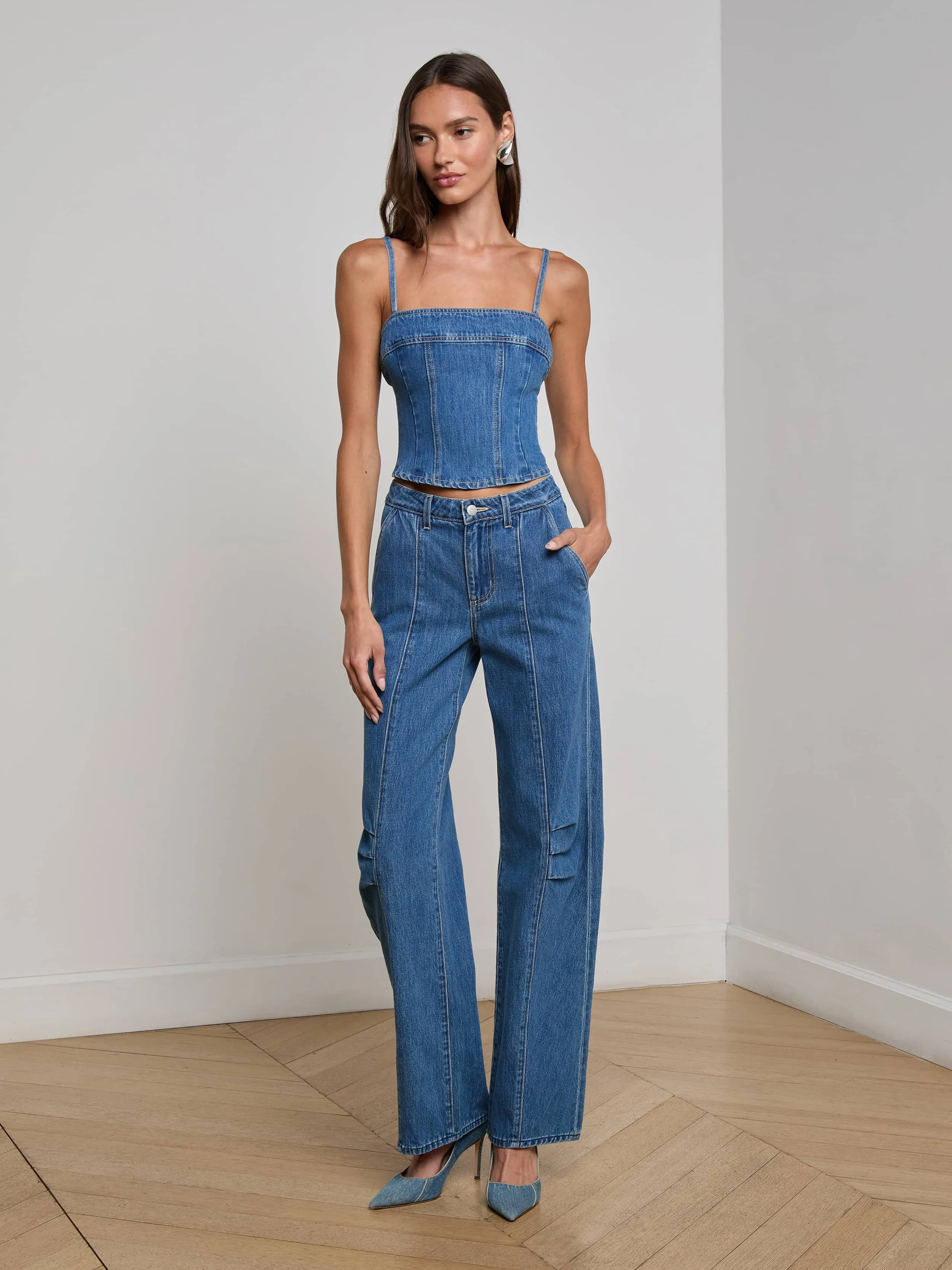 Arlin Tank sold by L'AGENCE product image thumbnail 3