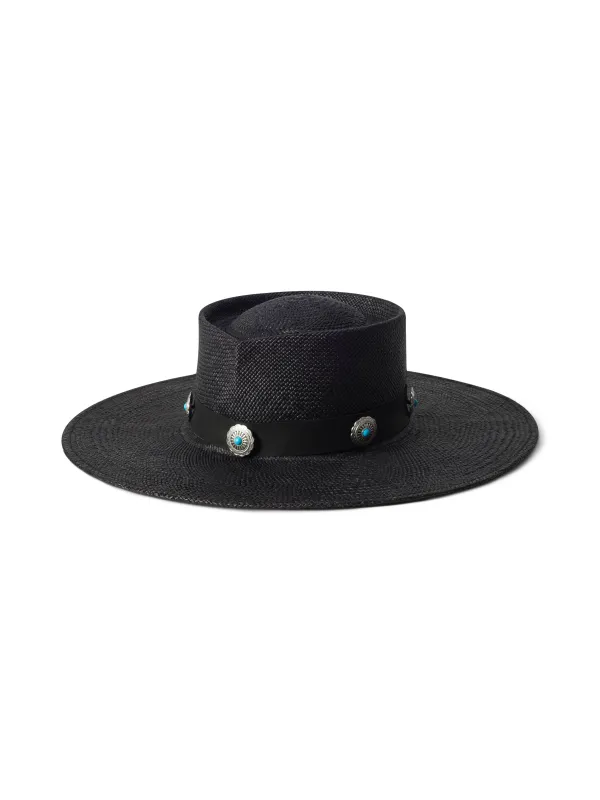 Adilah Wide-Brim Fedora sold by L'AGENCE