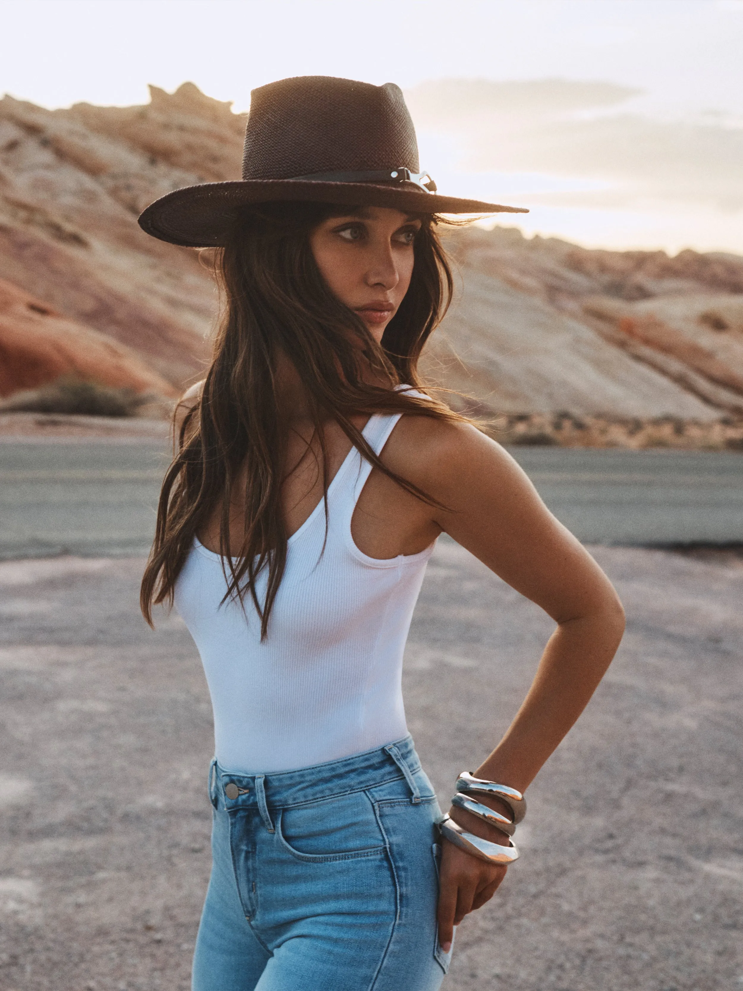 Estella Fedora sold by L'AGENCE product image thumbnail 2