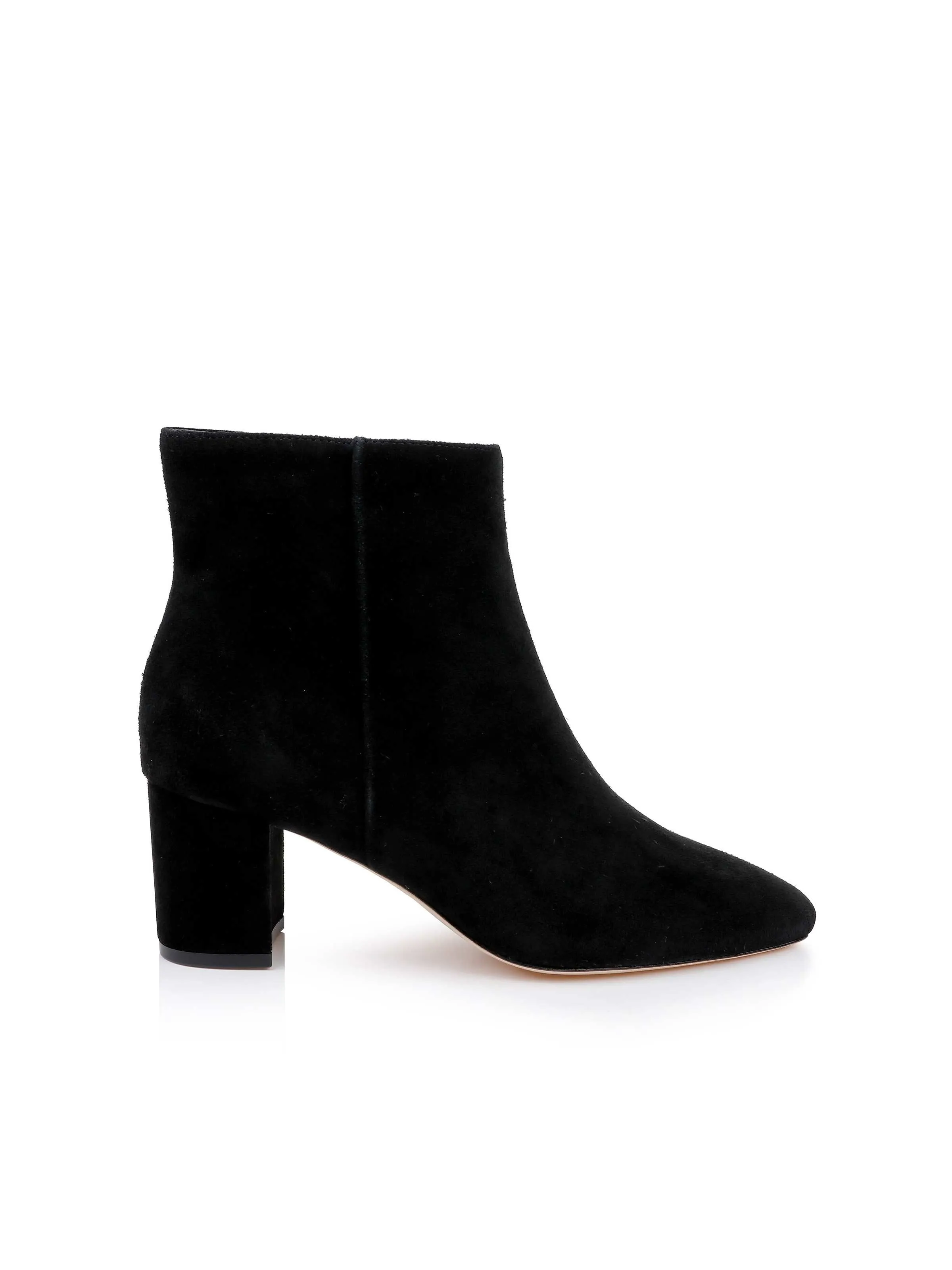 Melanie Suede Bootie sold by L'AGENCE product image thumbnail 4