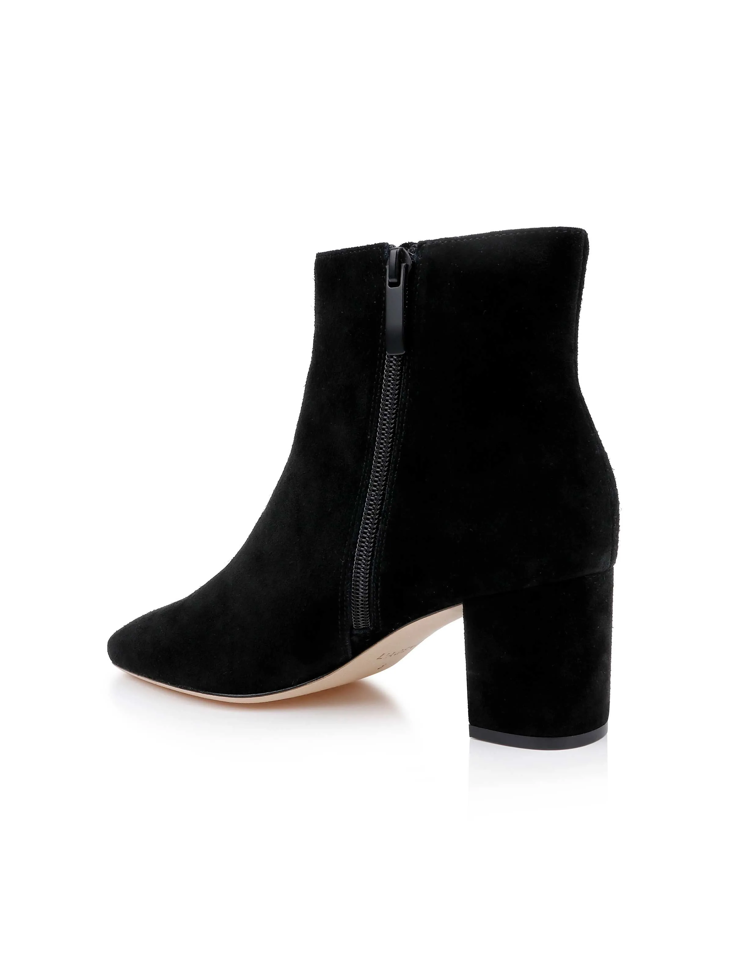 Melanie Suede Bootie sold by L'AGENCE product image thumbnail 3