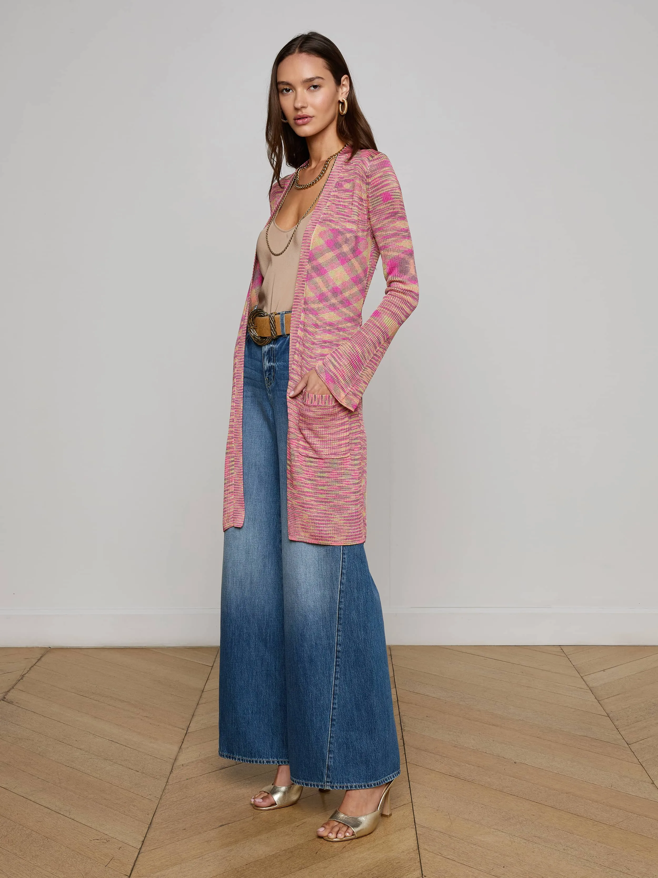 Neve Cardigan sold by L'AGENCE product image thumbnail 3