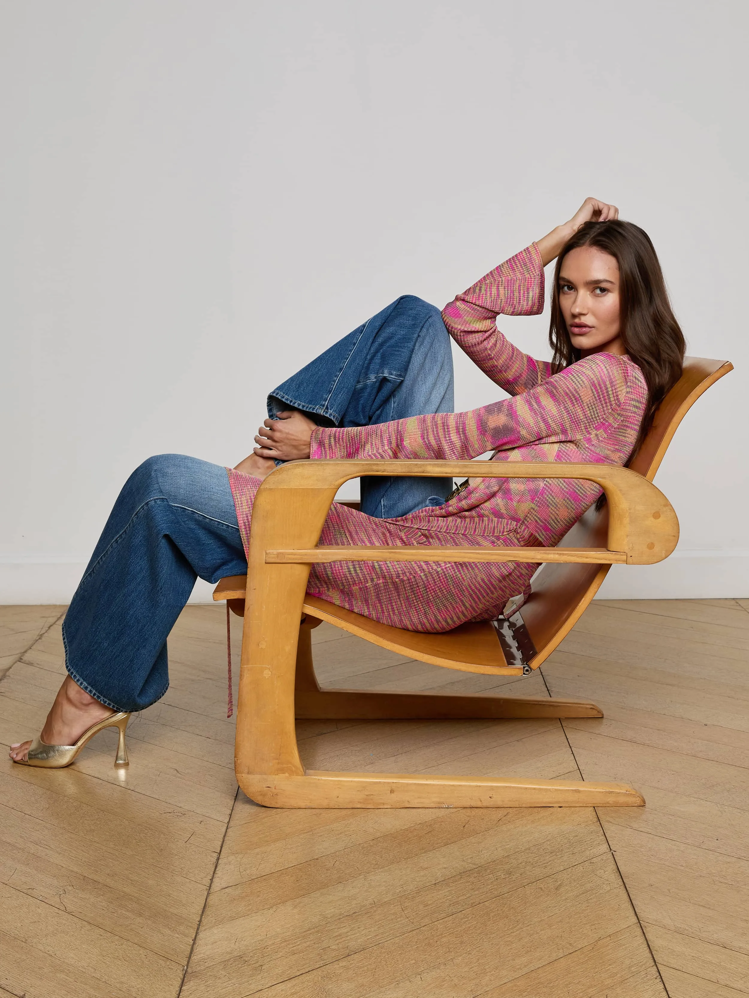 Neve Cardigan sold by L'AGENCE product image thumbnail 5