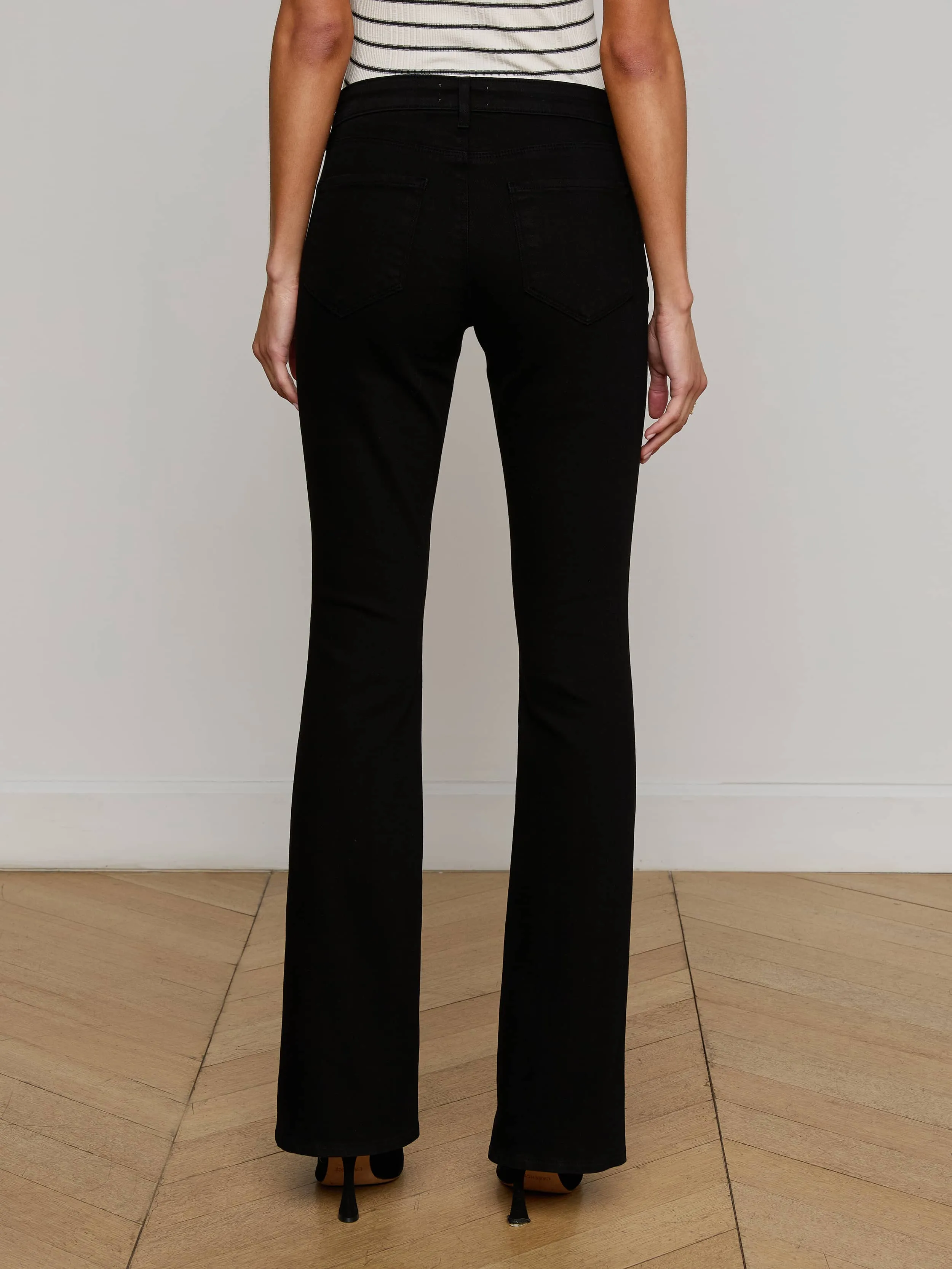 Cara Low-Rise Bootcut Jean sold by L'AGENCE product image thumbnail 5