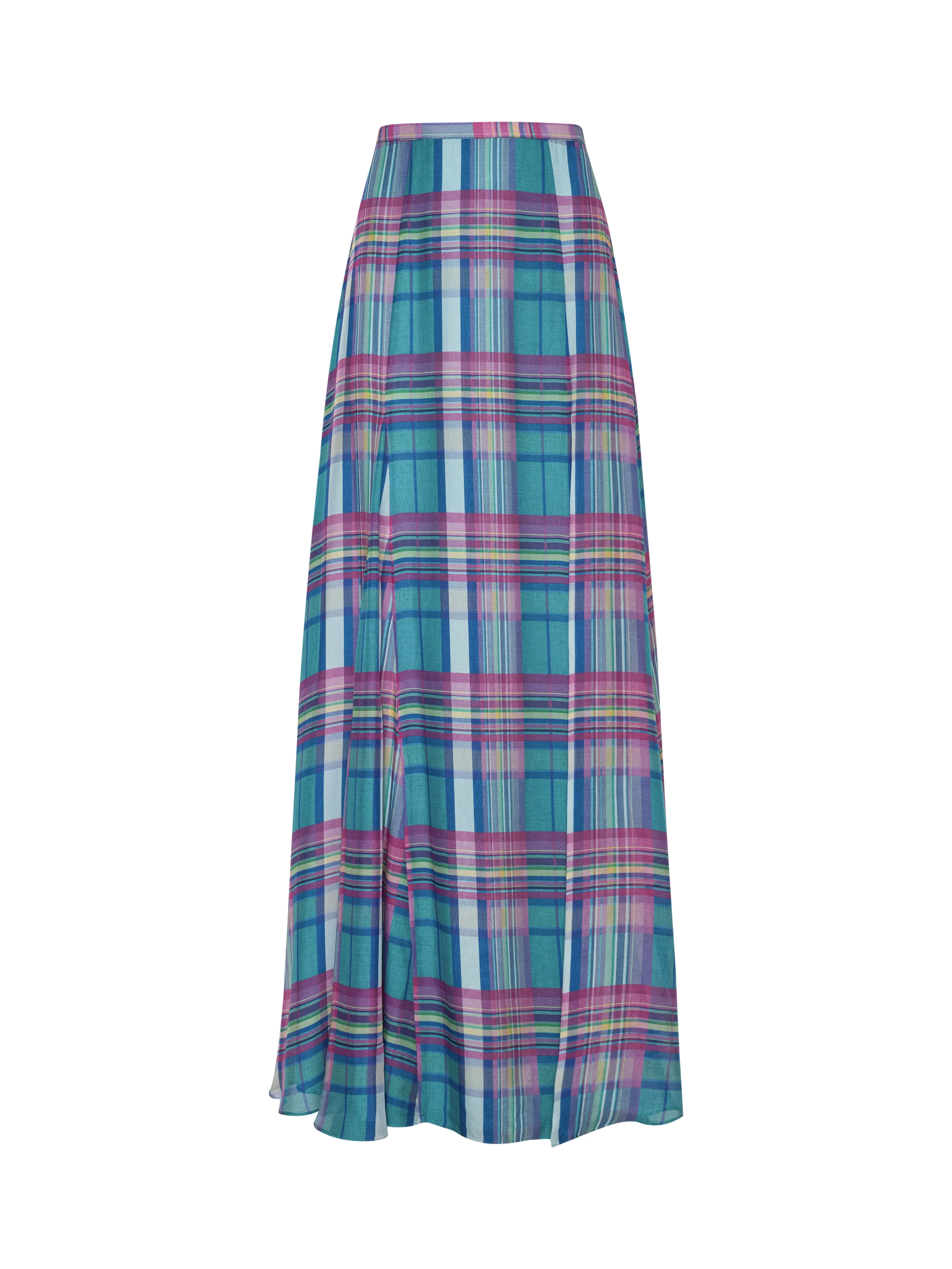 Patricia Plaid Maxi Skirt sold by L'AGENCE product image thumbnail 5