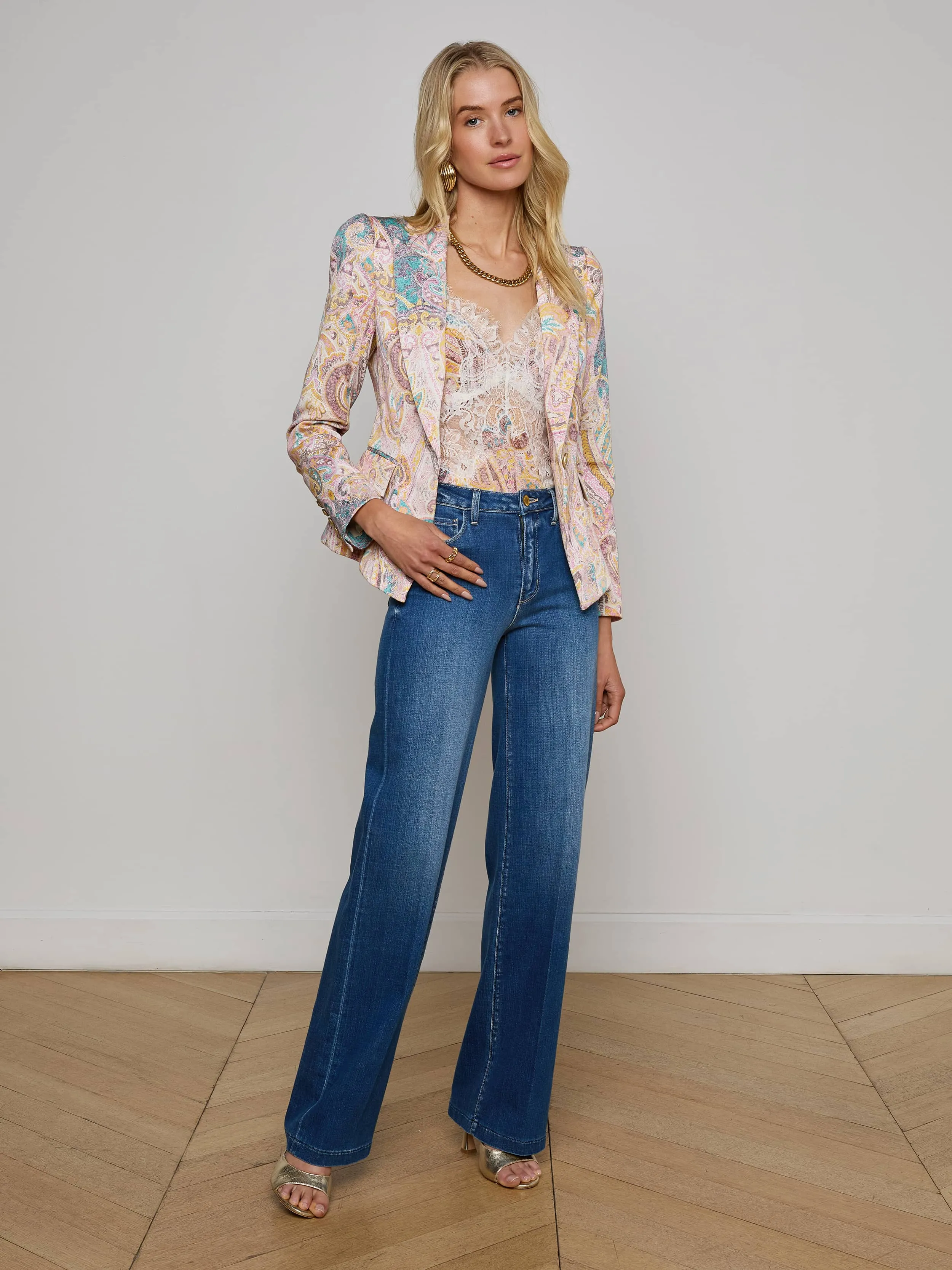 Kaisley Blazer sold by L'AGENCE product image thumbnail 3