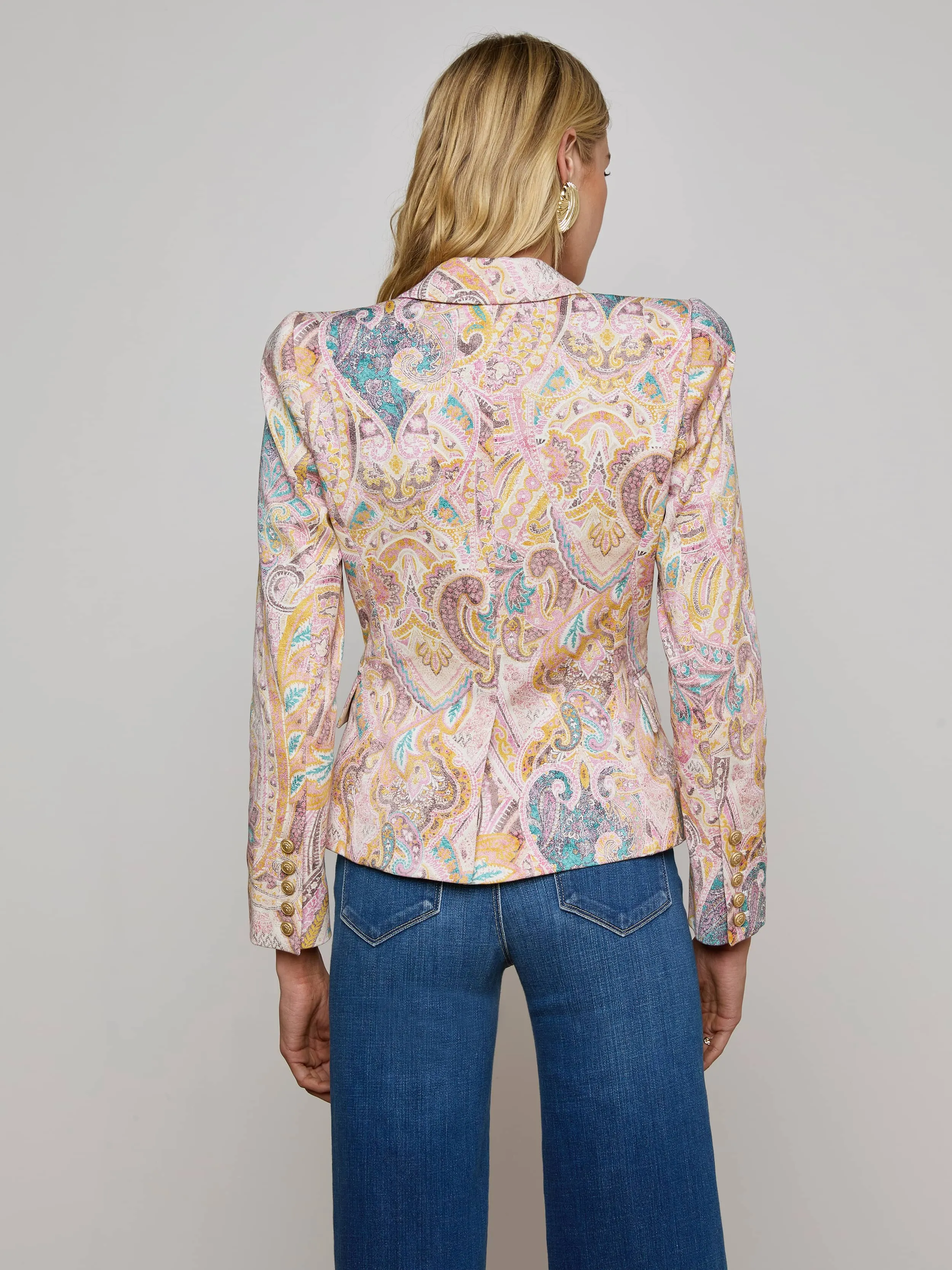 Kaisley Blazer sold by L'AGENCE product image thumbnail 5