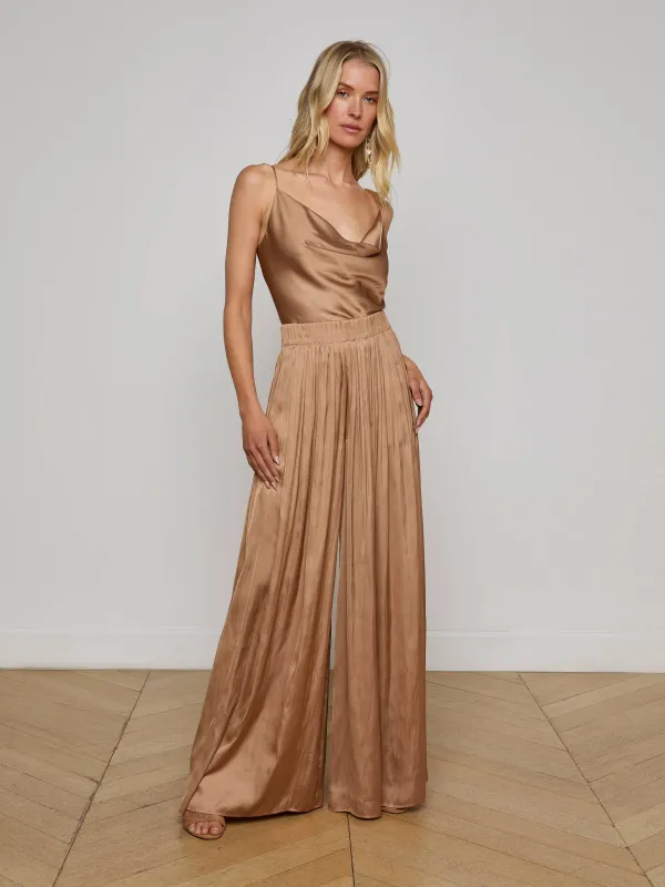 Haylo Satin Pant sold by L'AGENCE