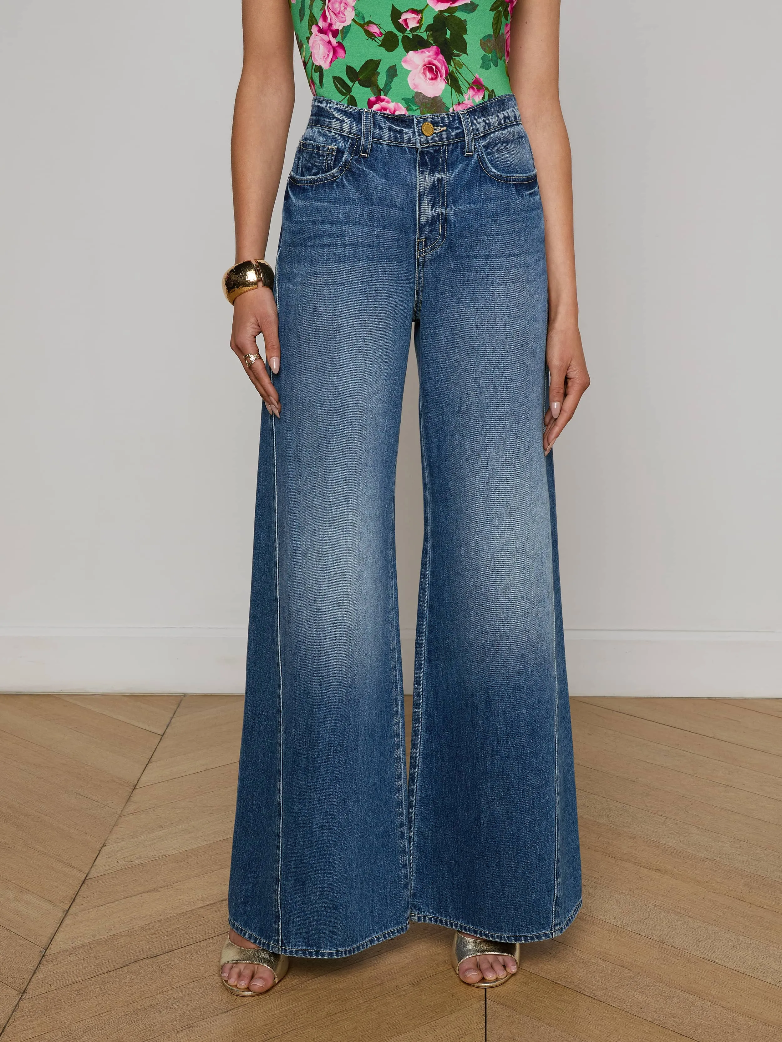 Beau Wide-Leg Jean sold by L'AGENCE product image thumbnail 2