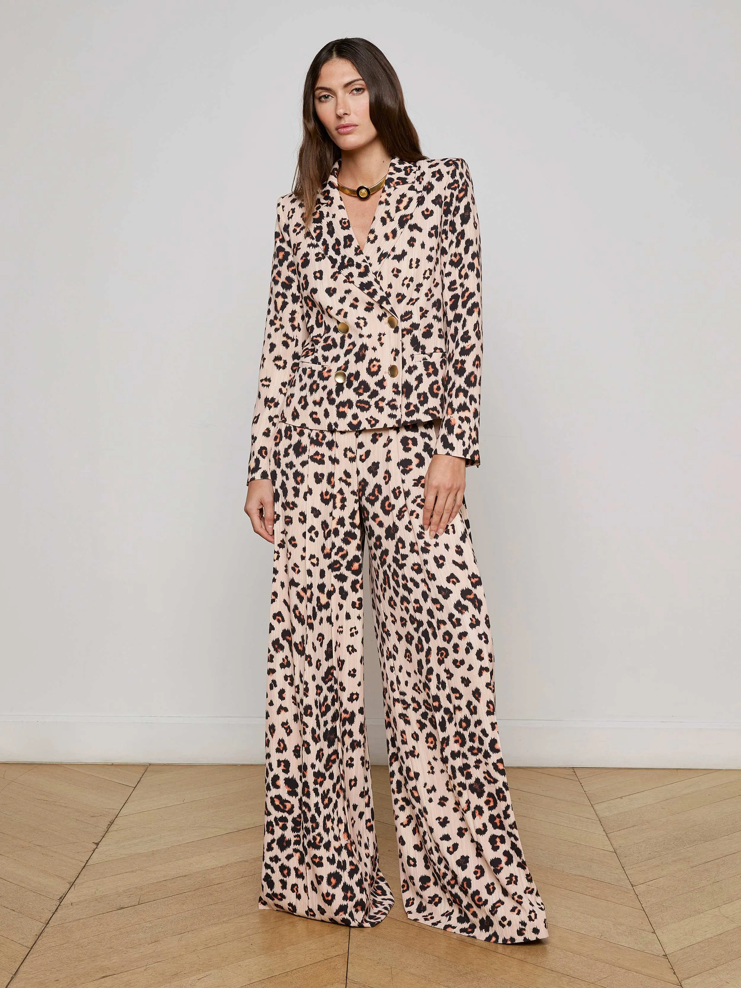 Atmore Double-Breasted Blazer sold by L'AGENCE product image thumbnail 5